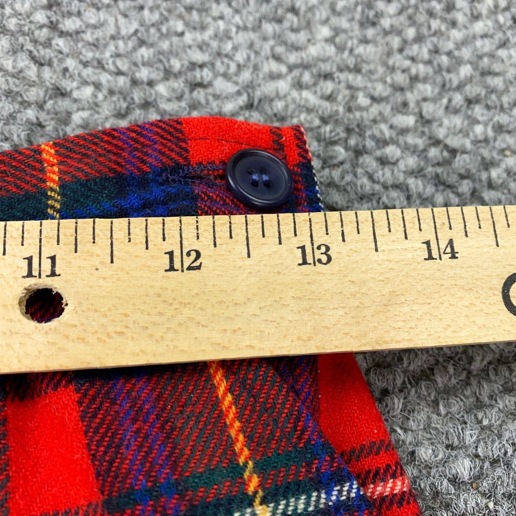 Pendleton VTG Pendelton Skirt Womens 26" Waist Boyd Tartan Plaid Wool Midi USA Lined Pockets Size 26" / US 2 / IT 38 - 5 Thumbnail
