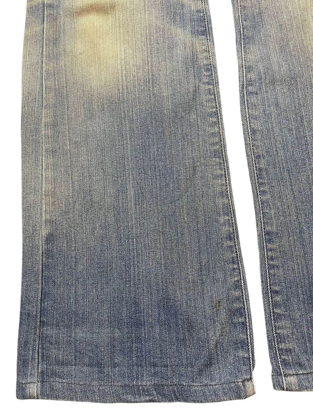 Tornado Mart Vintage Japanese Brand Mud Wash Style Wide Leg Baggy Jeans Size US 30 / EU 46 - 7 Thumbnail