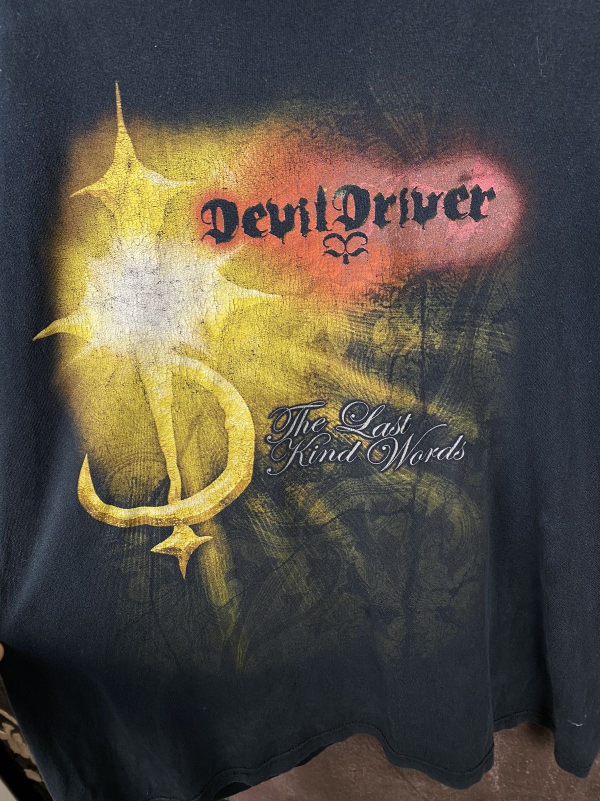 Band Tees Vintage 2007 Devil Driver Distressed Tour Tee Size US L / EU 52-54 / 3 - 3 Thumbnail