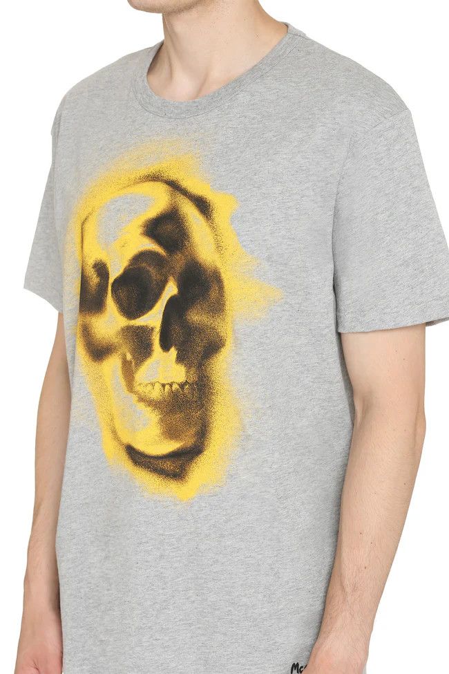 Alexander McQueen o1y1024 T-Shirt In Grey Size US L / EU 52-54 / 3 - 5 Thumbnail