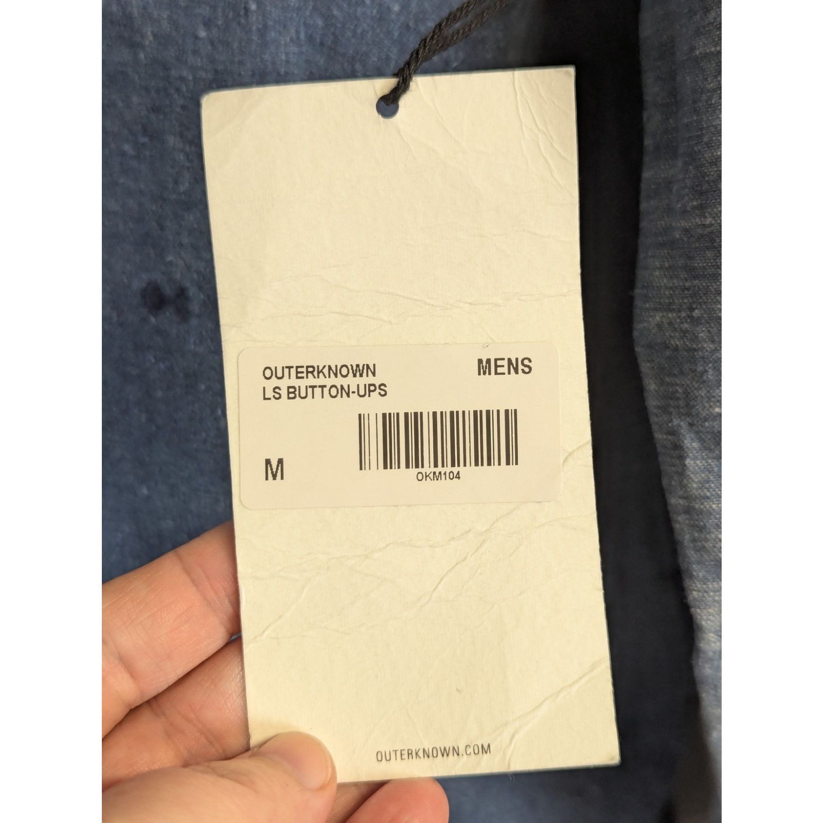 Outerknown Outerknown Chambray Button Up Blue Denim Utility Western Size US S / EU 44-46 / 1 - 5 Thumbnail