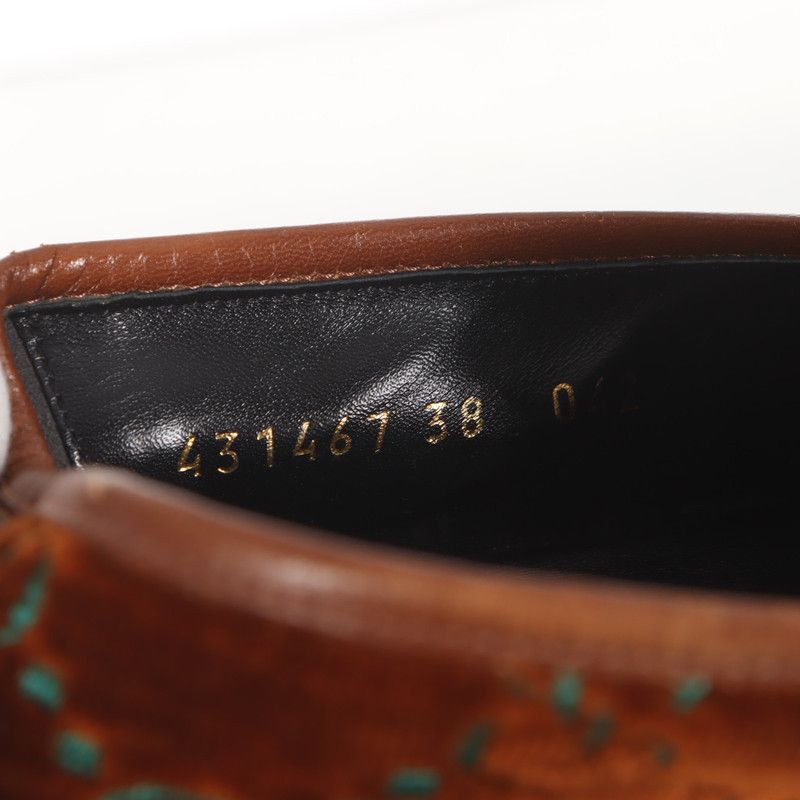 Gucci Gucci Velvet Loafers in Brown - Size US 7.5 / EU 40-41 - 7 Thumbnail