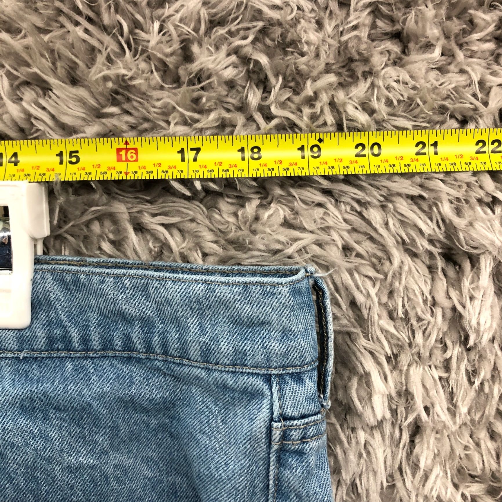 Vintage Arizona Jeans Mens Jeans 38x32 Stone Wash Blue Denim Straight Leg Mid Rise 5-Pocket Mens Size US 38 / EU 54 - 2 Thumbnail