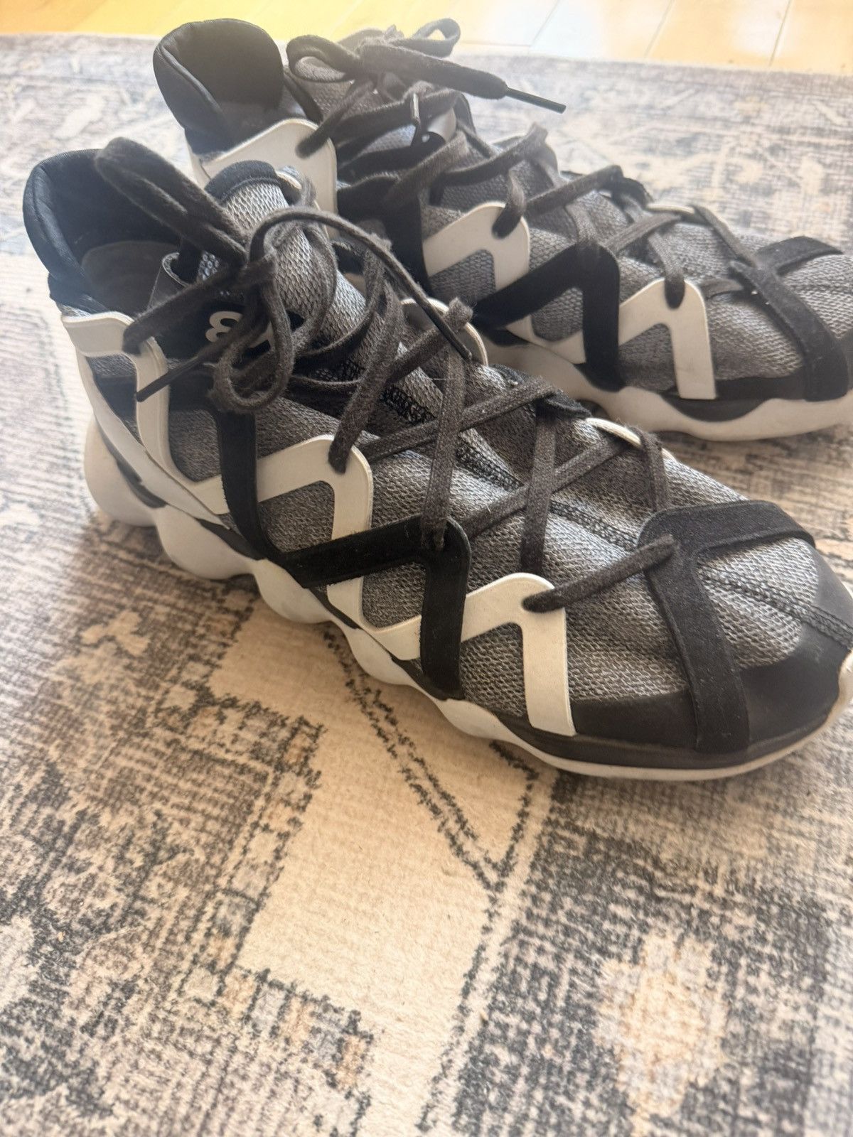 Y-3 Y-3 Hi Top Size US 10 / EU 43 - 3 Thumbnail
