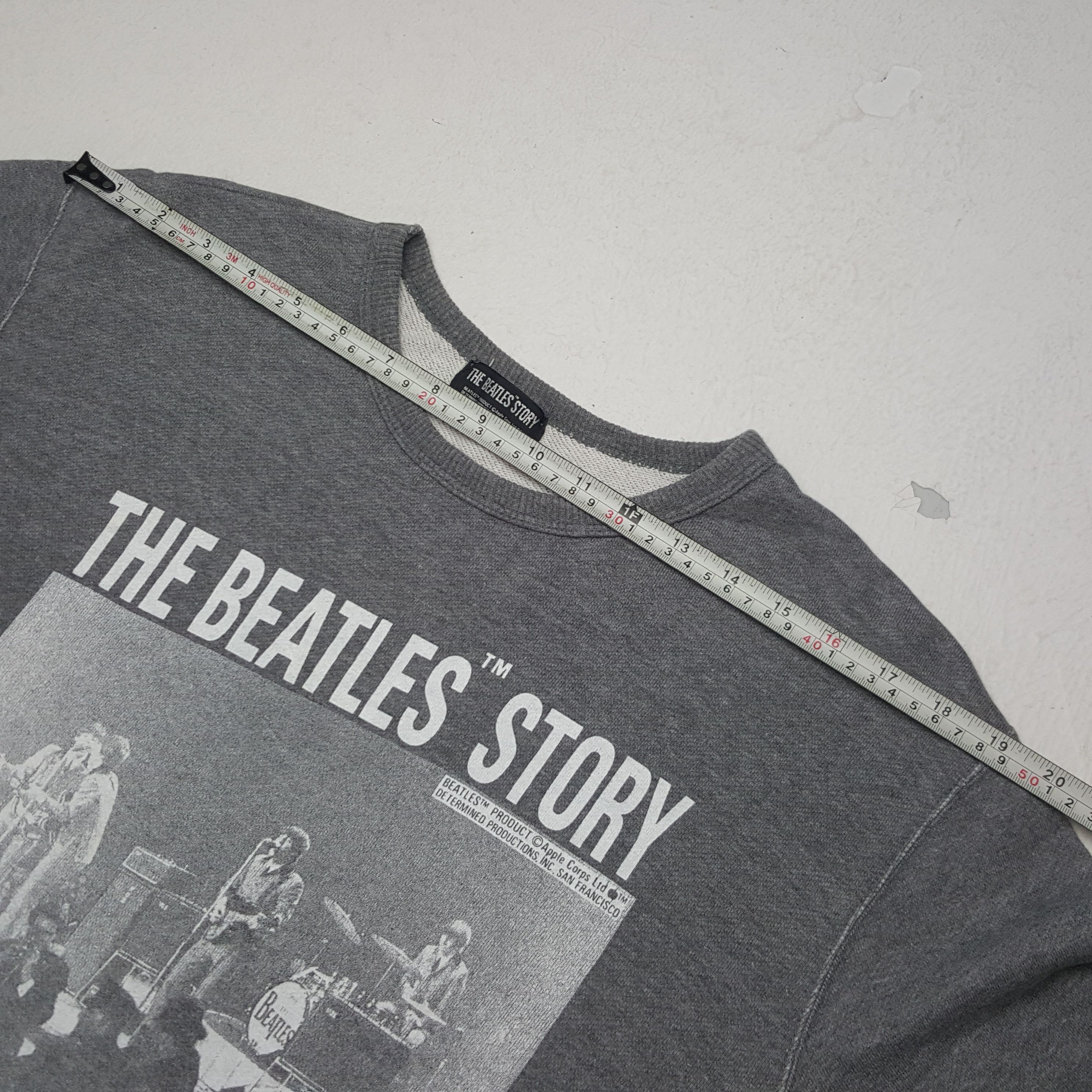Band Tees × Vintage Vintage The Beatles Story American Band Retro Art Sweatshirt Size US M / EU 48-50 / 2 - 5 Thumbnail