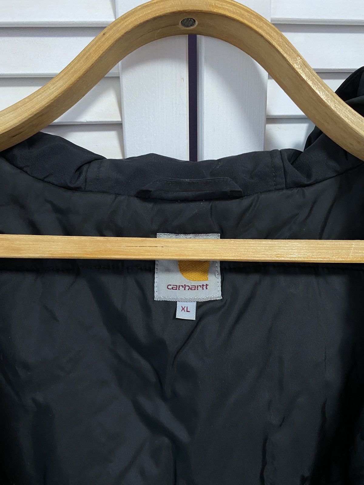 Carhartt 🖤 Vintage Faded Carhartt Hooded Work Jacket Size US XL / EU 56 / 4 - 6 Thumbnail