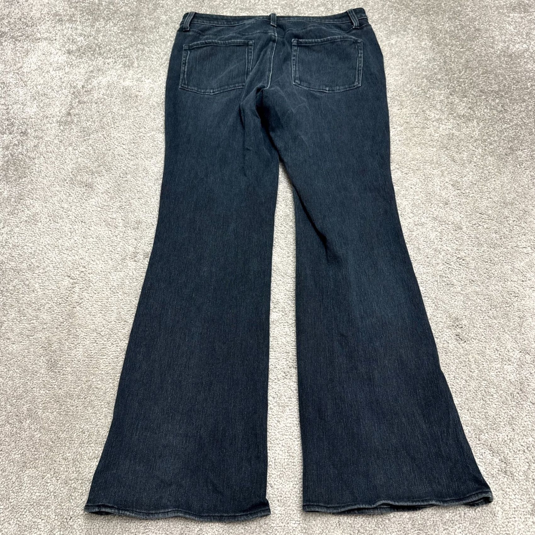 Coldwater Creek Coldwater Creek Jeans Women 10 Blue Dark Wash Denim Bootcut 34x32 5-Pocket Stretch Size 38" / US 16 / IT 52 - 2 Thumbnail