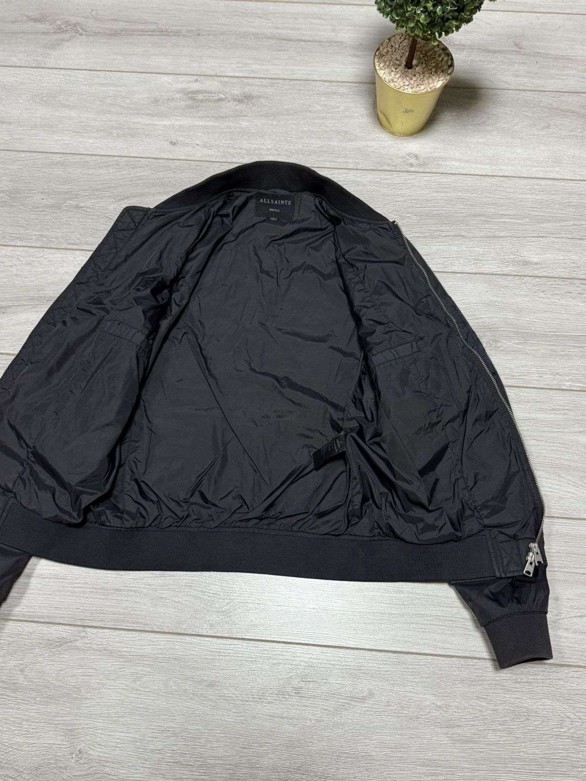 Allsaints Allsaints braddock bomber nylon jacket double zip Size US S / EU 44-46 / 1 - 10 Thumbnail