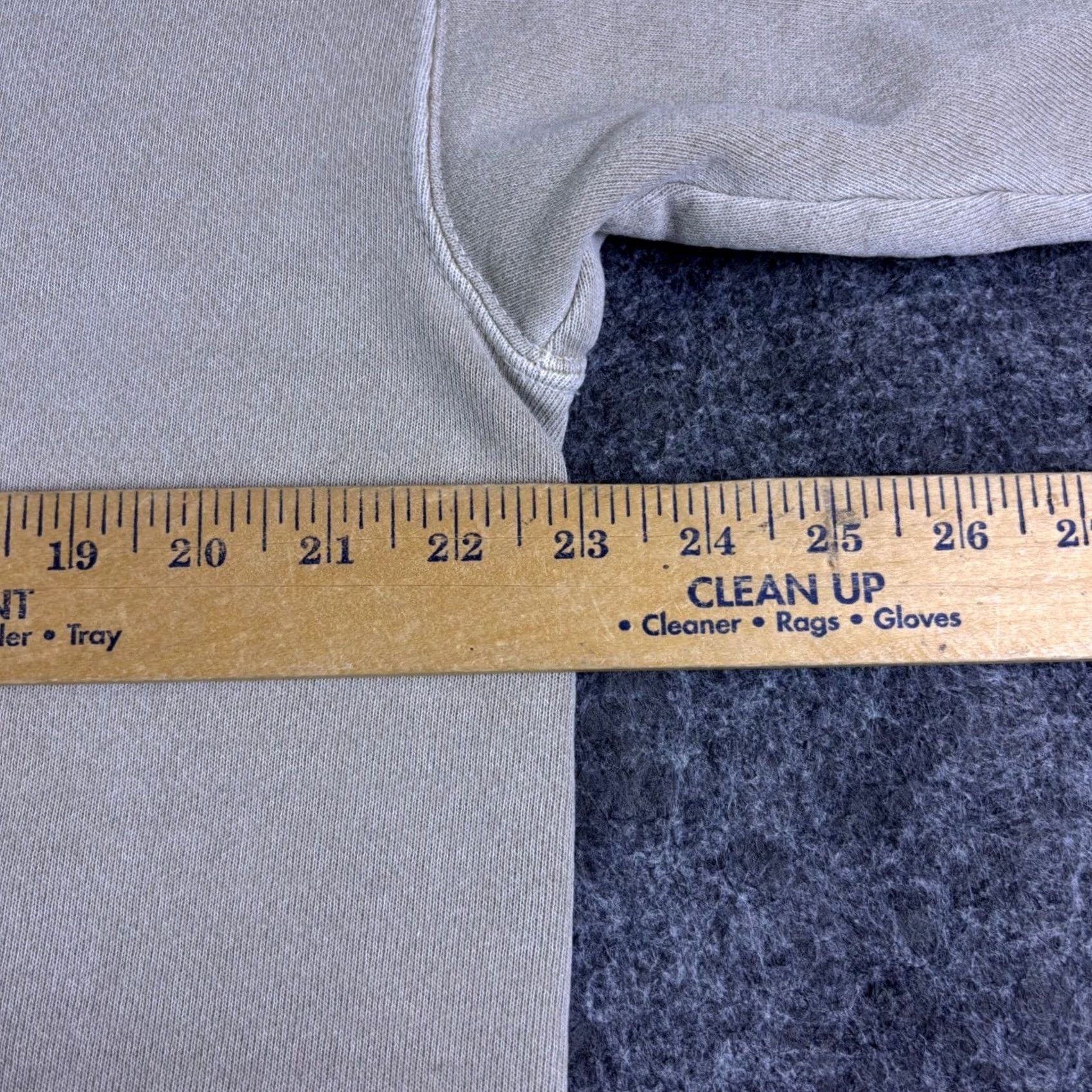 Vintage VINTAGE LA Loving Sweatshirt Shirt Tan Beige Distressed 1990s Heavyweight Long Sleeve L Womens Mens Size US L / EU 52-54 / 3 - 3 Thumbnail