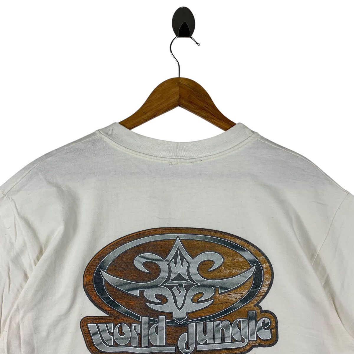 Other Vintage WORLD JUNGLE surfing surf tee big logo printed shirt Size US M / EU 48-50 / 2 - 9 Thumbnail