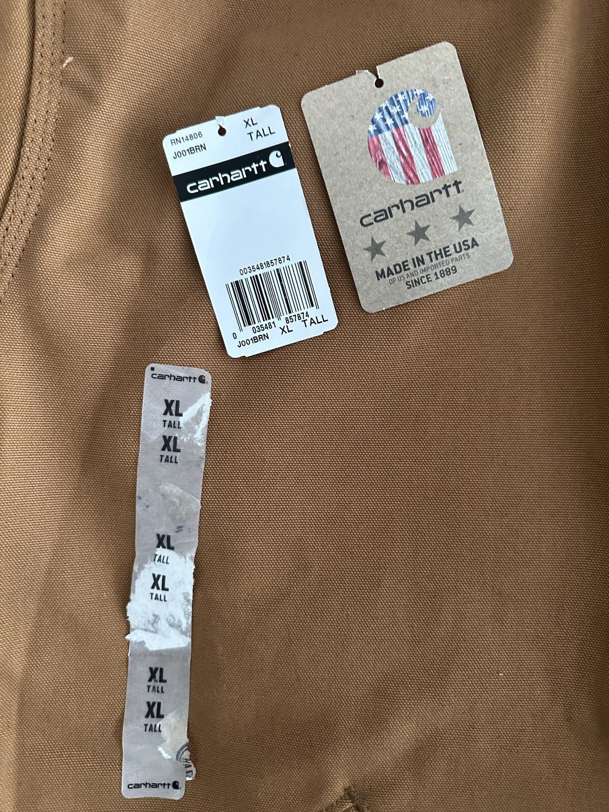 Carhartt Carhartt Detroit J001 XL TALL Size US XL / EU 56 / 4 - 4 Thumbnail