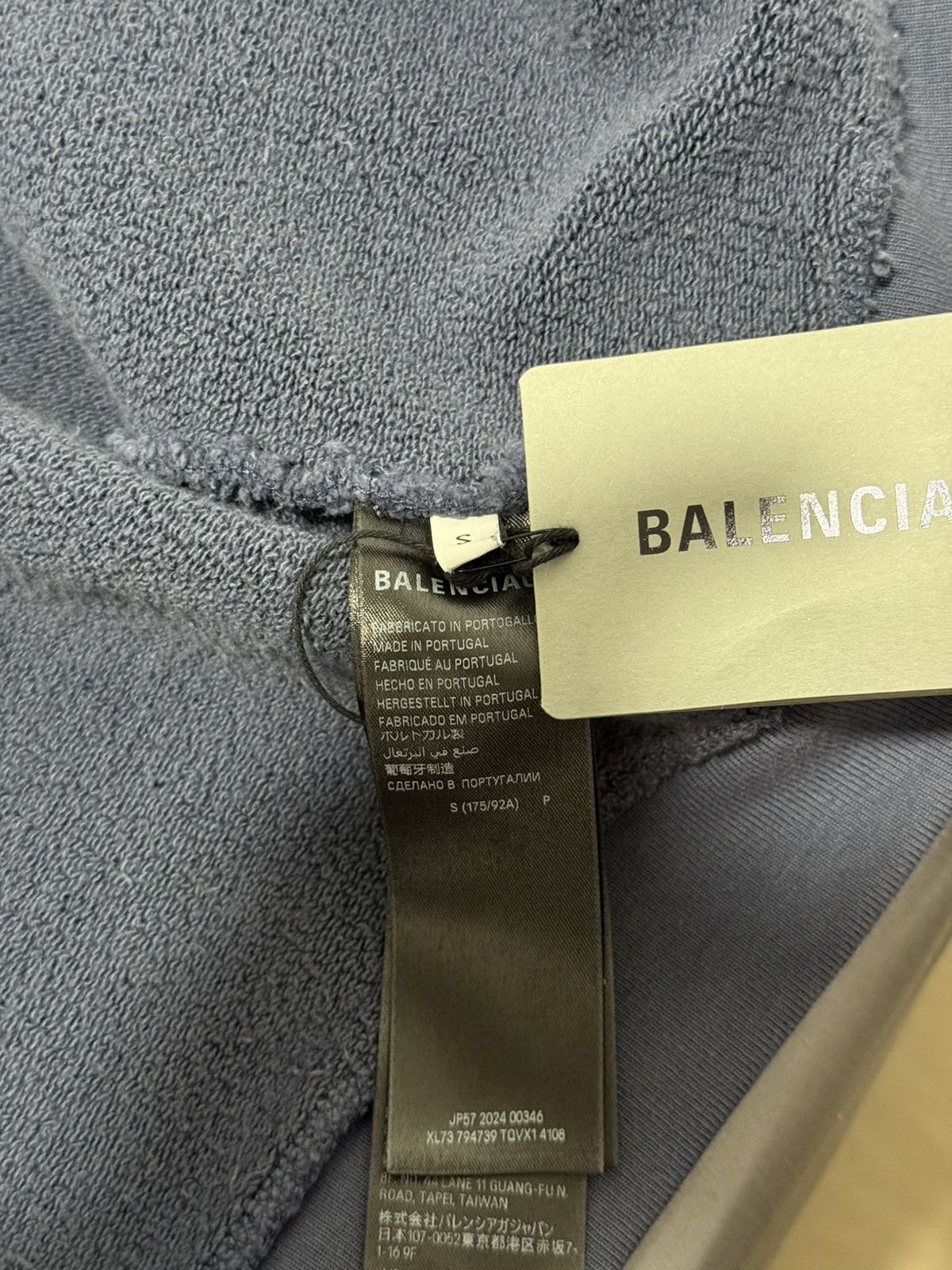 Balenciaga Balenciaga Navy incognito hoodie size small Size US S / EU 44-46 / 1 - 9 Thumbnail