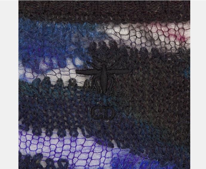 Dior o1w1db11124 Wool Knit Sweater in Multicolor Size XL / US 12-14 / IT 48-50 - 3 Thumbnail