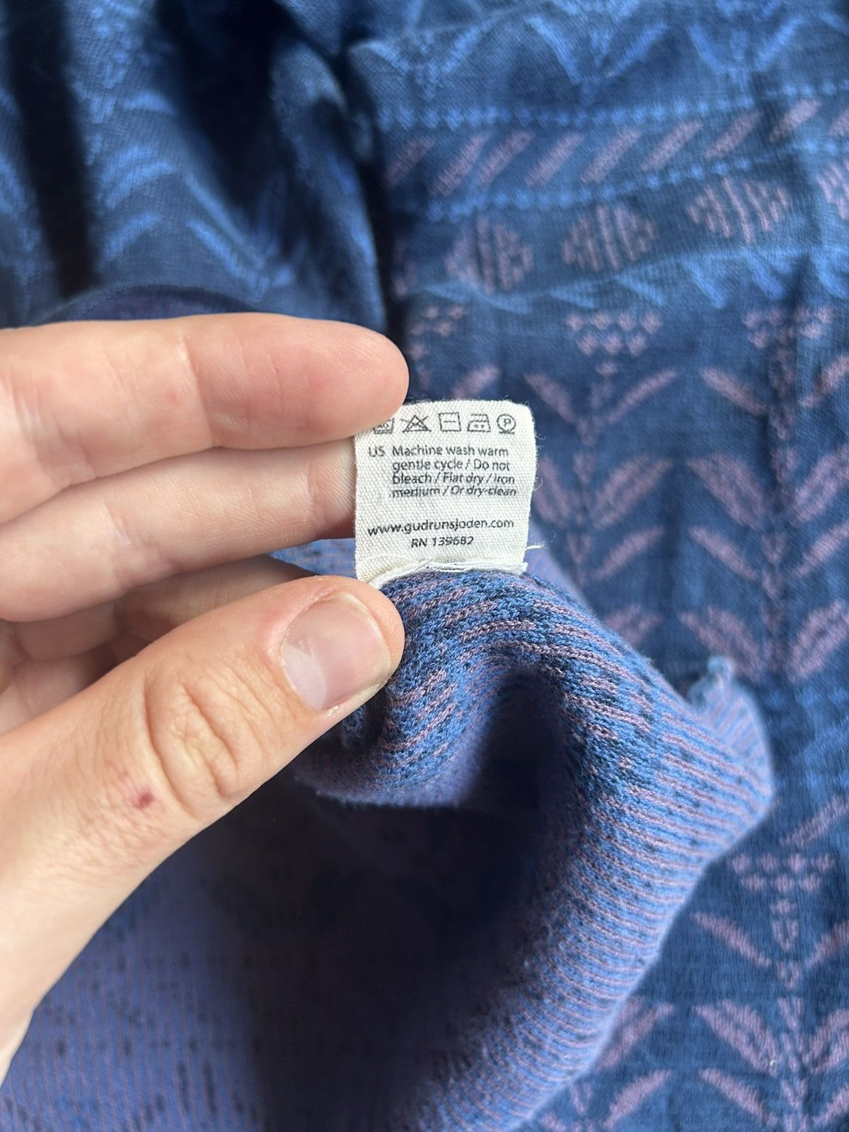 Gudrun Sjoden × Japanese Brand × Vintage Gurdun Sjóden Cardigan Womens Linen Avantgarde Japanese SZ L Size L / US 10 / IT 46 - 9 Thumbnail