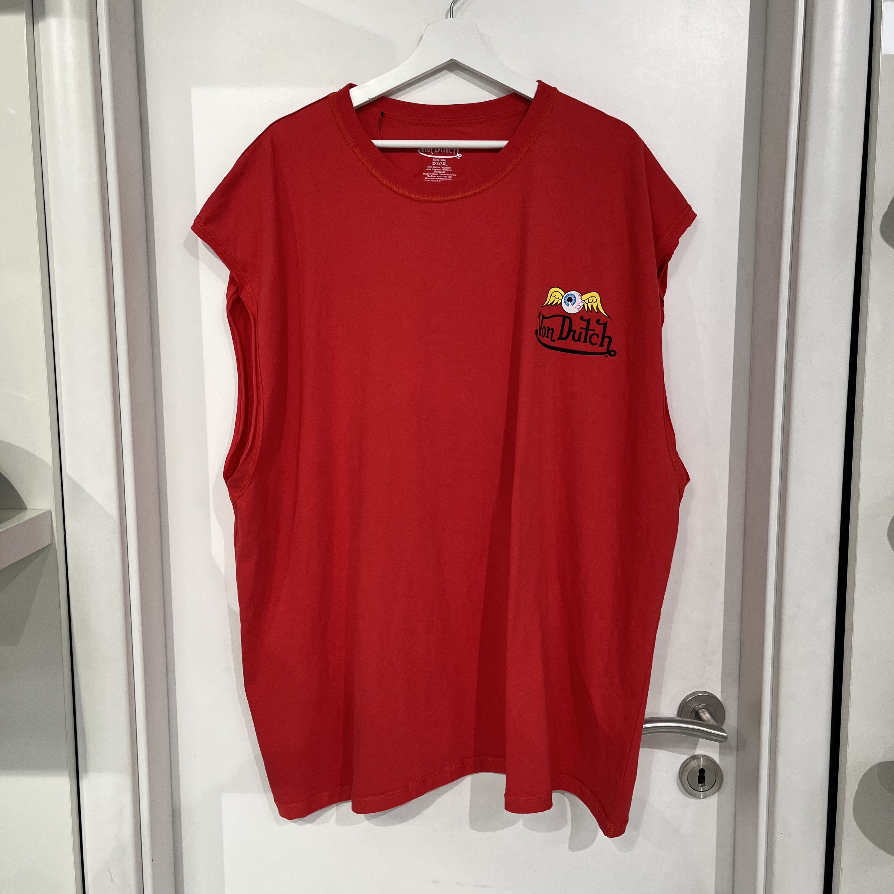 Von Dutch Von Dutch Logo Tank Top Red Size US XXL / EU 58 / 5 - 1 Thumbnail
