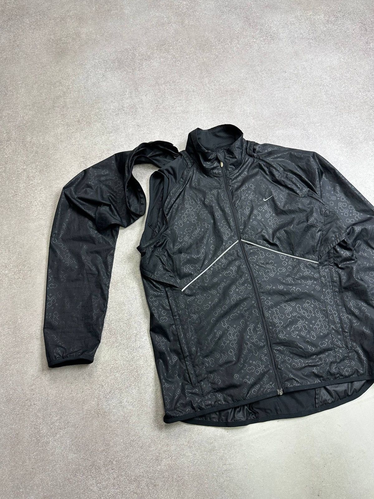Nike Vintage Nike Nylon Transformer Tracksuit Y2K S Size US S / EU 44-46 / 1 - 6 Thumbnail