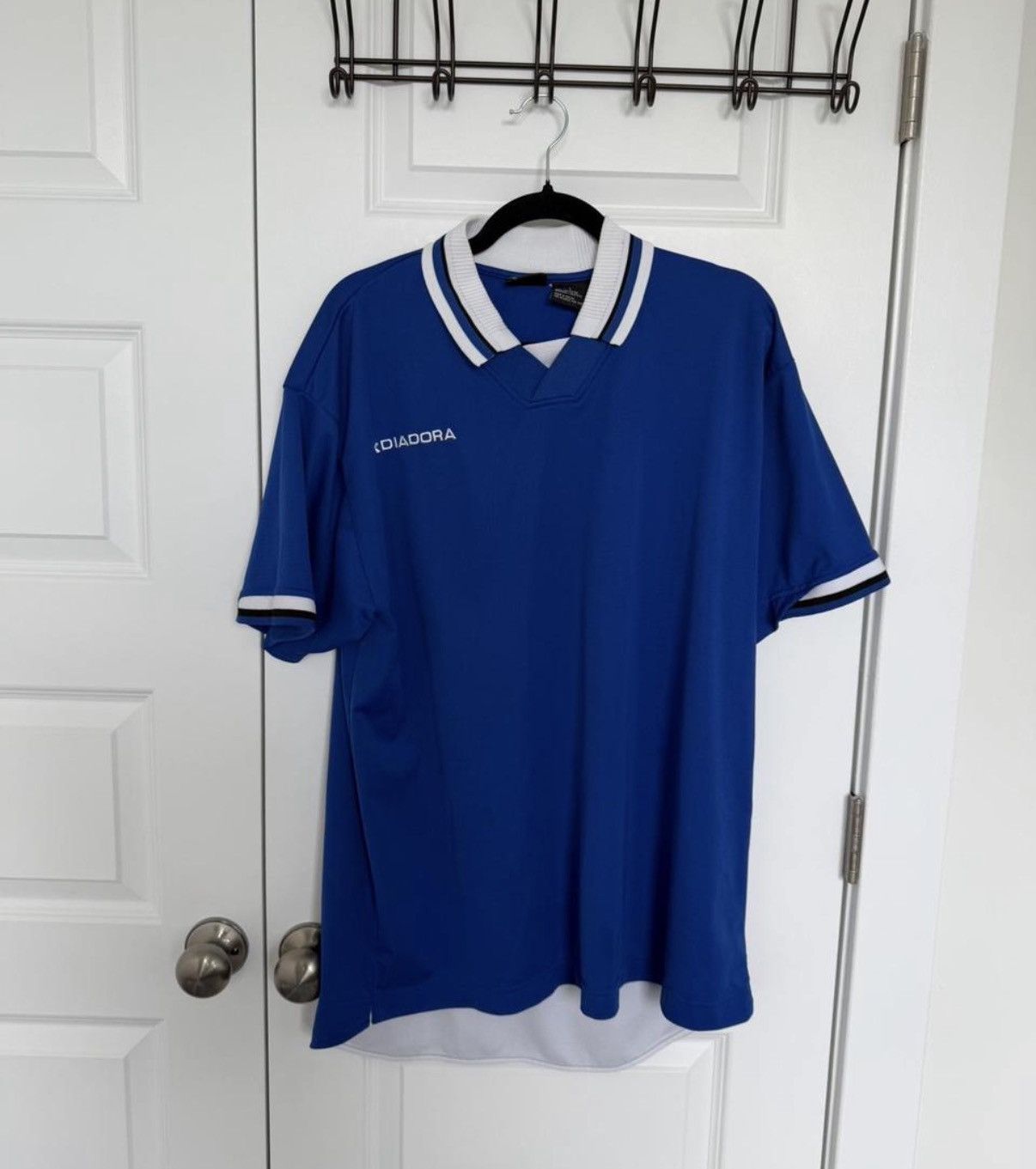 Diadora Vintage Diadora Soccer Jersey Size US L / EU 52-54 / 3 - 1 Thumbnail