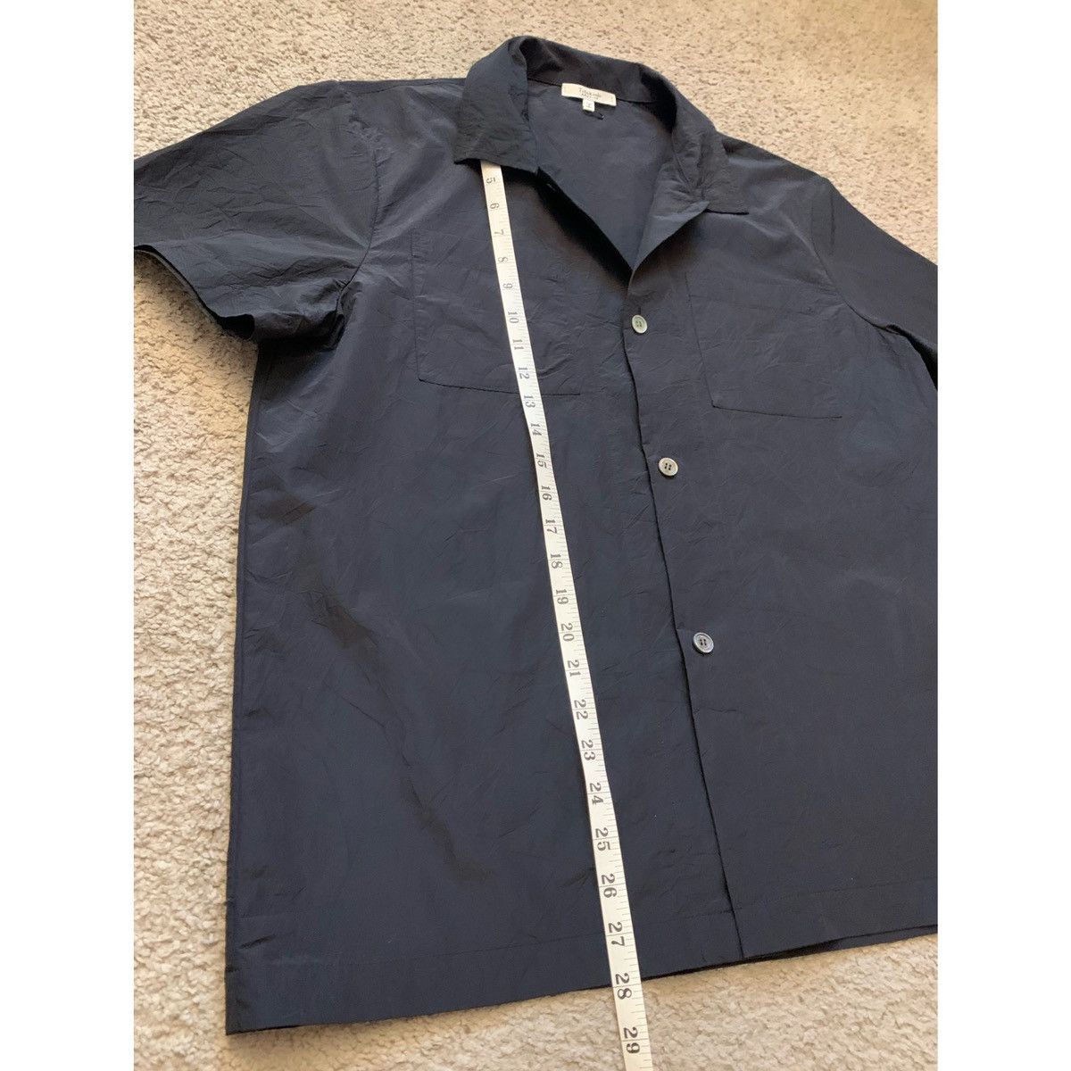 Totokaelo Archive Totokaelo Archive Black Crinkle Japanese Nylon Shirt Size US M / EU 48-50 / 2 - 12 Thumbnail