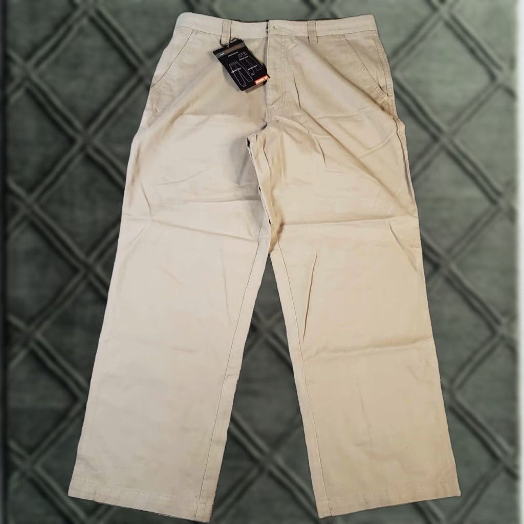 Weatherproof Weatherproof Mens Pants Chino Stretch Relaxed Fit 34x30 Multicolor Casual Workwear 34 Inseam Men Regular Size L Trousers Pants Size US 33 - 1 Thumbnail