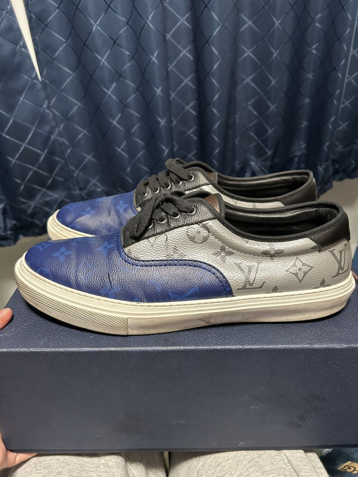 Louis Vuitton Louis Vuitton trocodero low tops Size US 13 / EU 46 - 3 Thumbnail