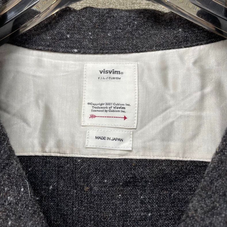 Visvim visvim 23aw New Black Wool Duffel Long Sleeve Shirt 2505-Ne Size US XL / EU 56 / 4 - 3 Thumbnail