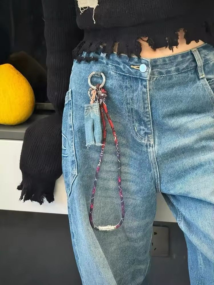 Jewelry Mini Jeans Keychain Size ONE SIZE - 2 Thumbnail