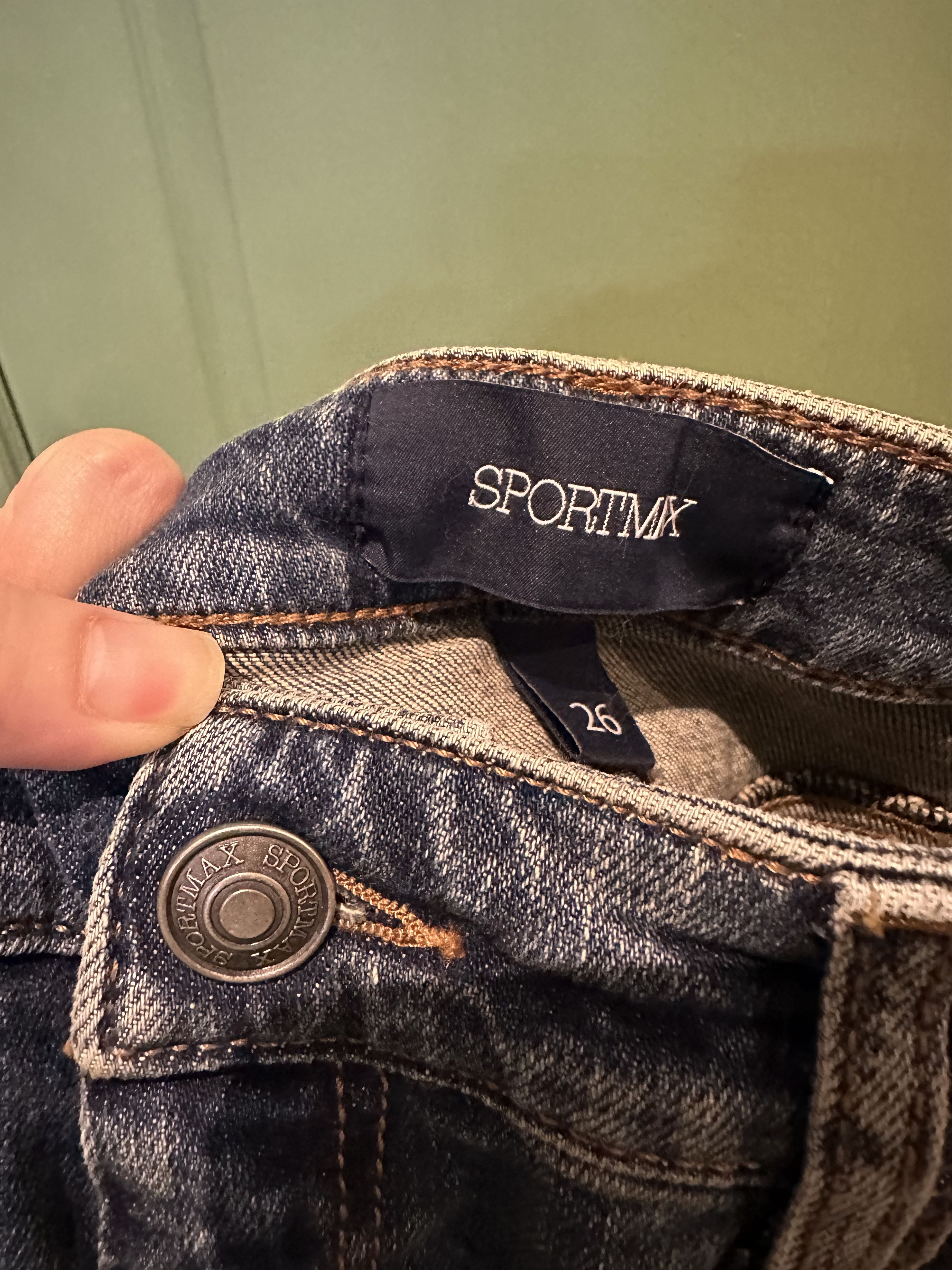 Sportmax Sprotmax Cloro Flared Jeans Size 26" / US 2 / IT 38 - 5 Thumbnail