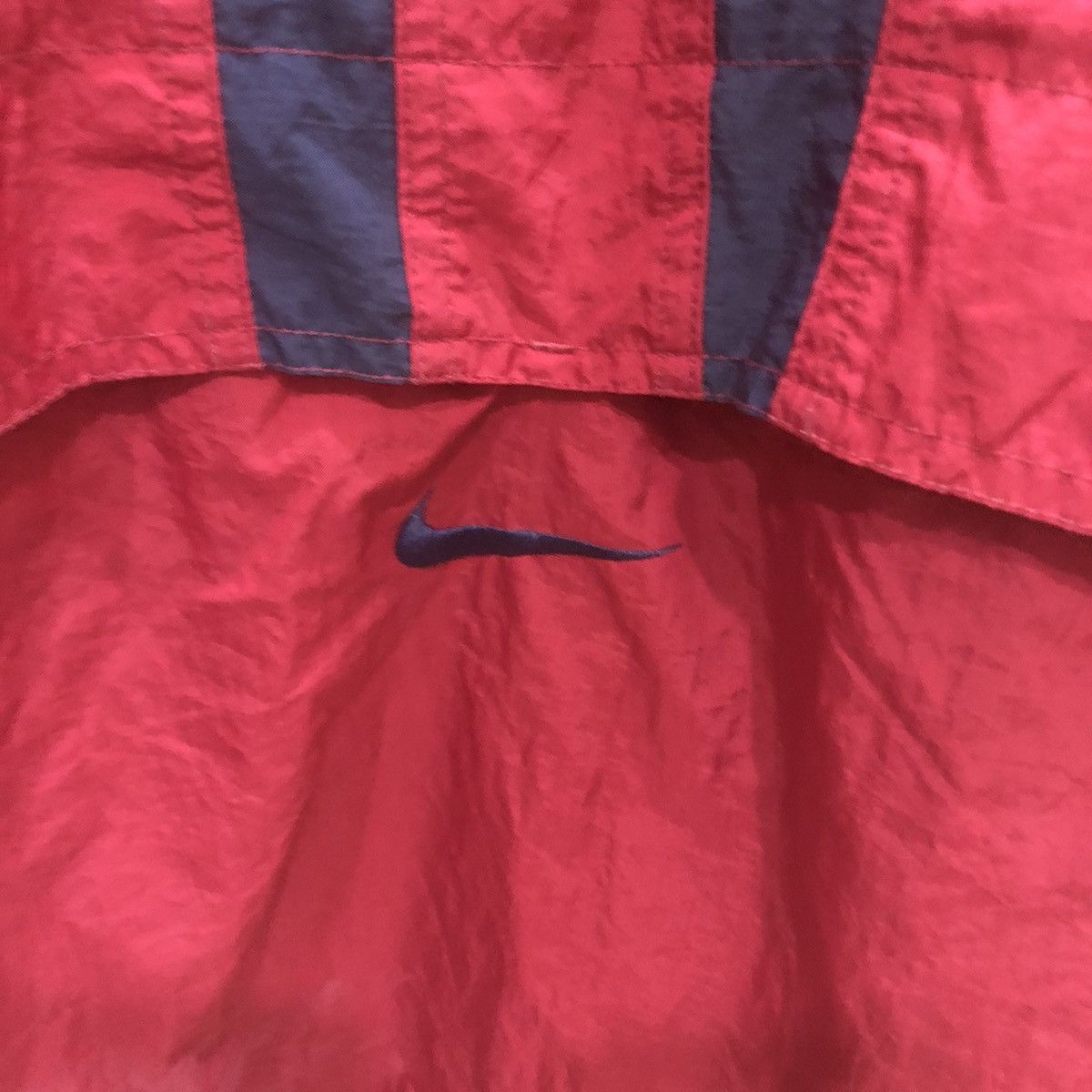 Nike × Vintage Vintage Nike Anorak half Zip Oversize Windbreaker Size US XL / EU 56 / 4 - 7 Thumbnail