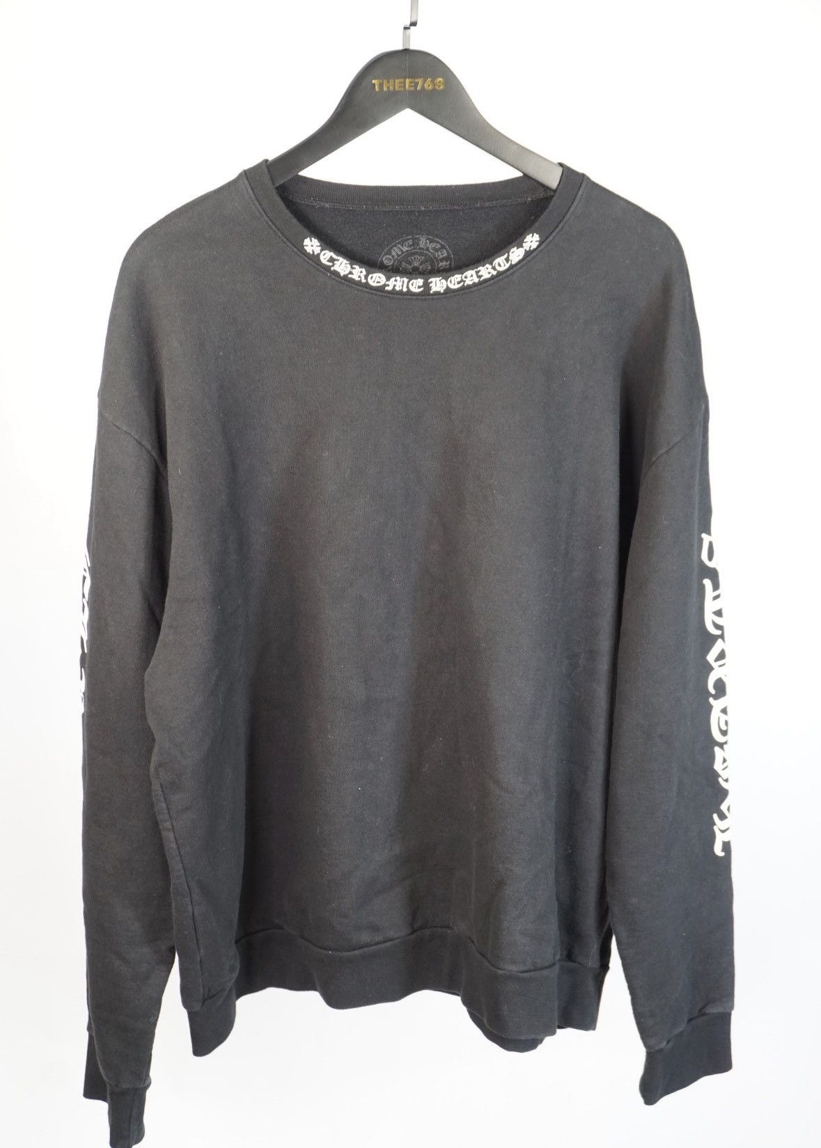 Chrome Hearts Chrome Hearts neck Logo Crewneck Sweatshirt Size: L Size US L / EU 52-54 / 3 - 1 Thumbnail
