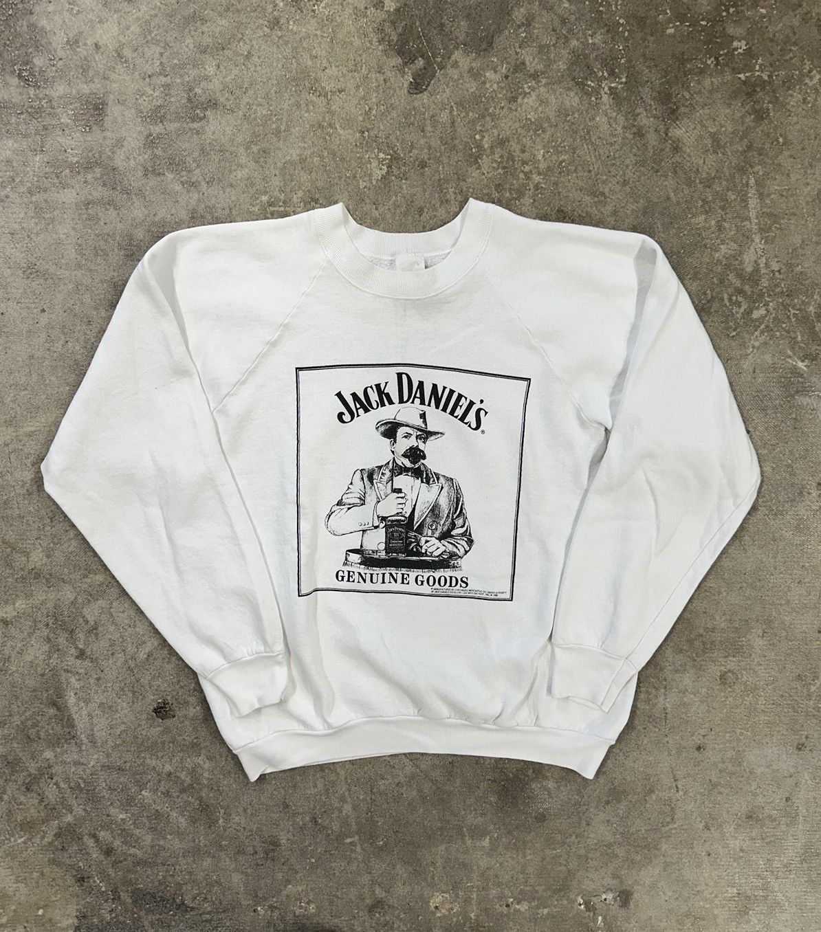 Fruit Of The Loom Vintage 90s Jack Daniels Whisky Sweatshirt Size US L / EU 52-54 / 3 - 1 Thumbnail