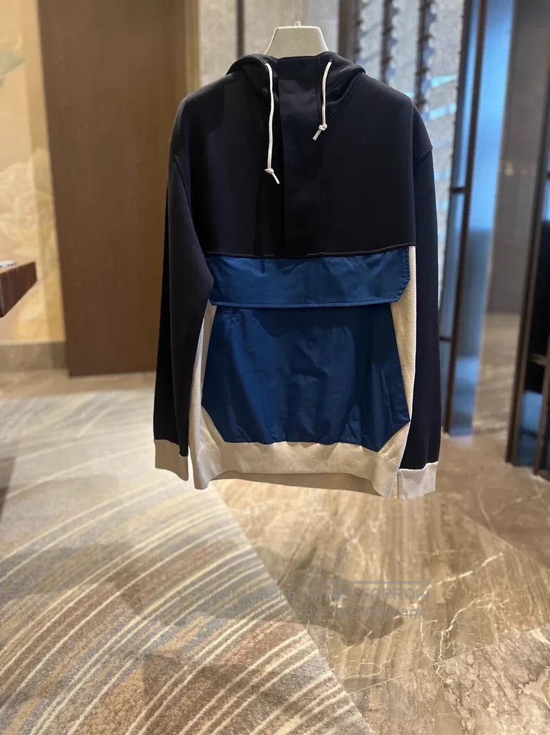 Loro Piana Loro Piana Cashmere Blend Sweater Hoodie Size L / US 10 / IT 46 - 1 Thumbnail