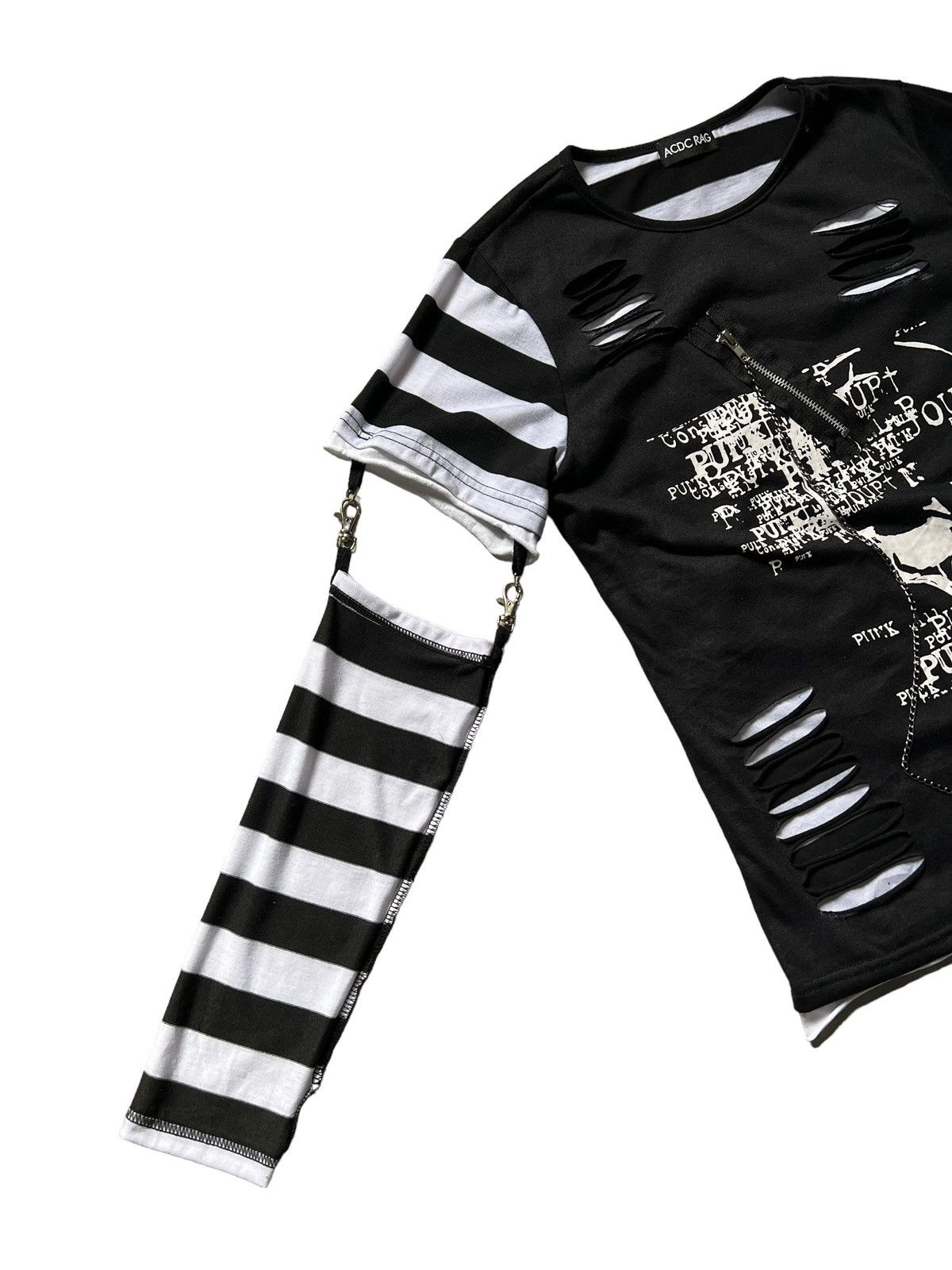 Japanese Brand ACDC RAG Seditionaries Longsleeve Shirt Size US XS / EU 42 / 0 - 4 Thumbnail