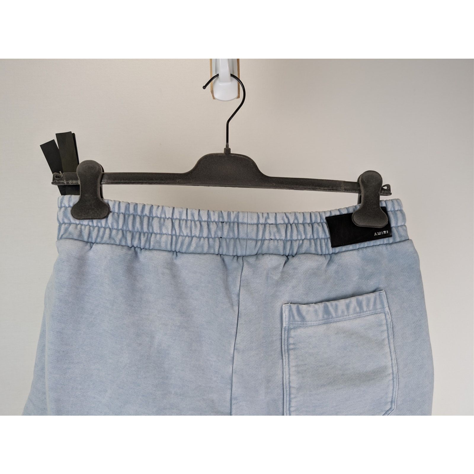 Amiri o1rshd1 Amiri Filigree Sweatshort Shorts in Ashley Blue Size US 34 / EU 50 - 12 Thumbnail