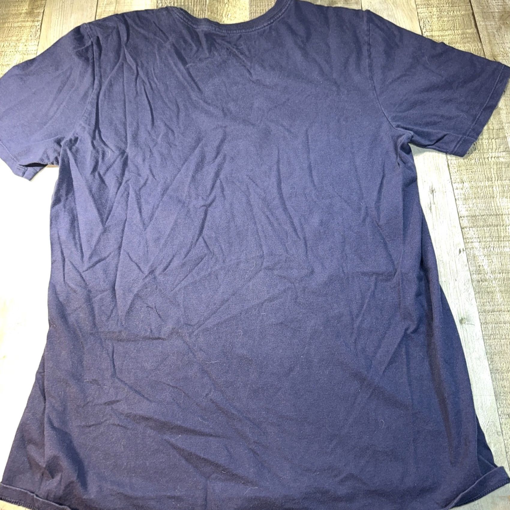 Nike VINTAGE? Nike Shirt Men M Blue T-Shirt Nike Character 90s? Size US M / EU 48-50 / 2 - 4 Thumbnail