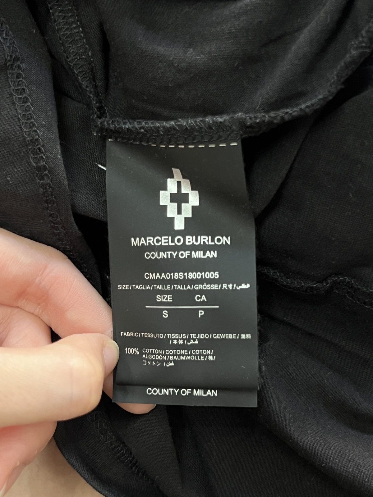 Marcelo Burlon Marcelo Burlon t-shirt wings country of milan Size US S / EU 44-46 / 1 - 5 Thumbnail