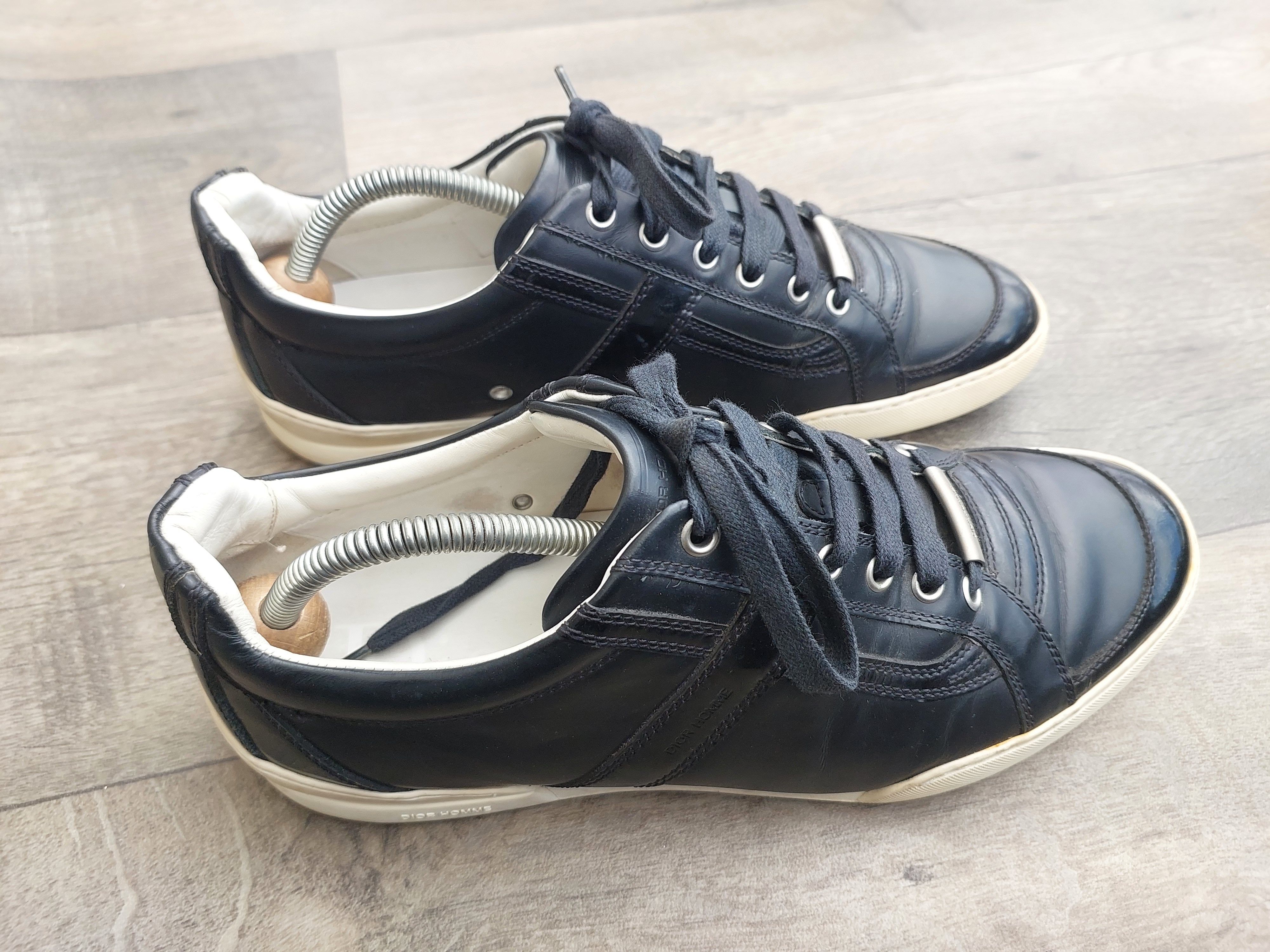 Dior Dior Homme leather low-top sneakers Size US 9 / EU 42 - 2 Thumbnail
