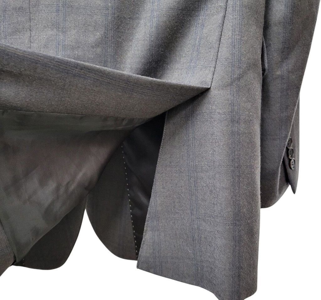 Kenneth Cole Kenneth Cole New York Men 100% Wool Suit Separate Jacket 42R Size 42R - 7 Thumbnail