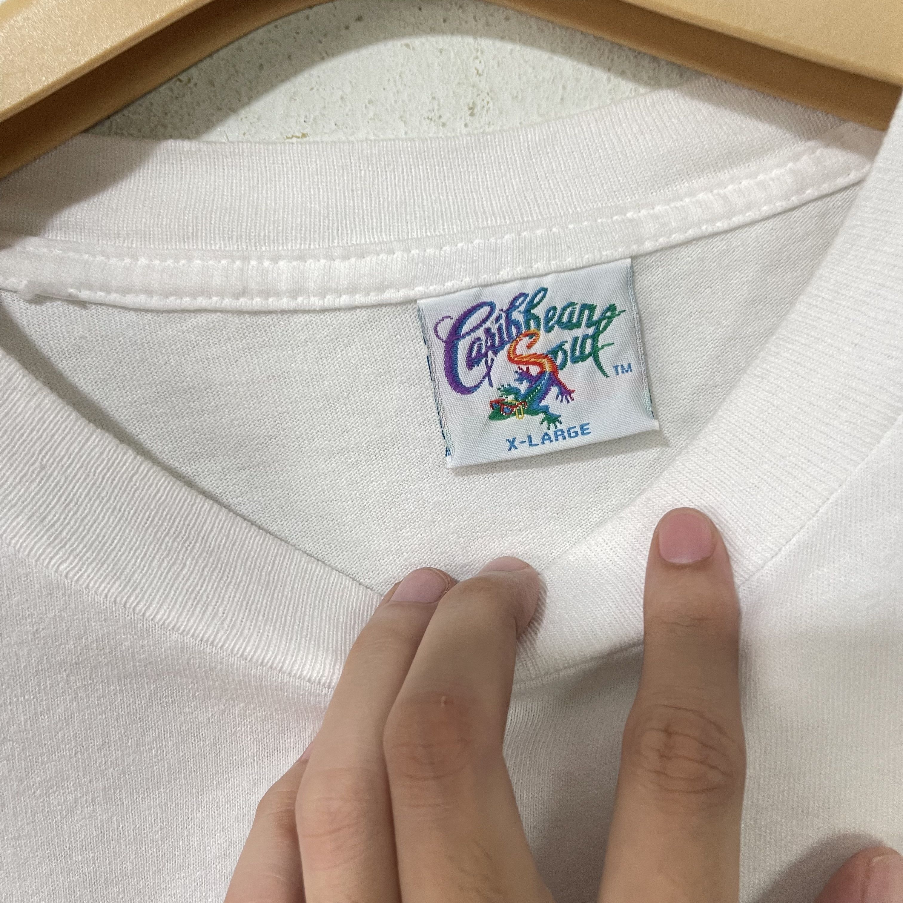 Vintage Vintage 1995 Caribbean Soul Tropical T-Shirt Size US XL / EU 56 / 4 - 8 Thumbnail