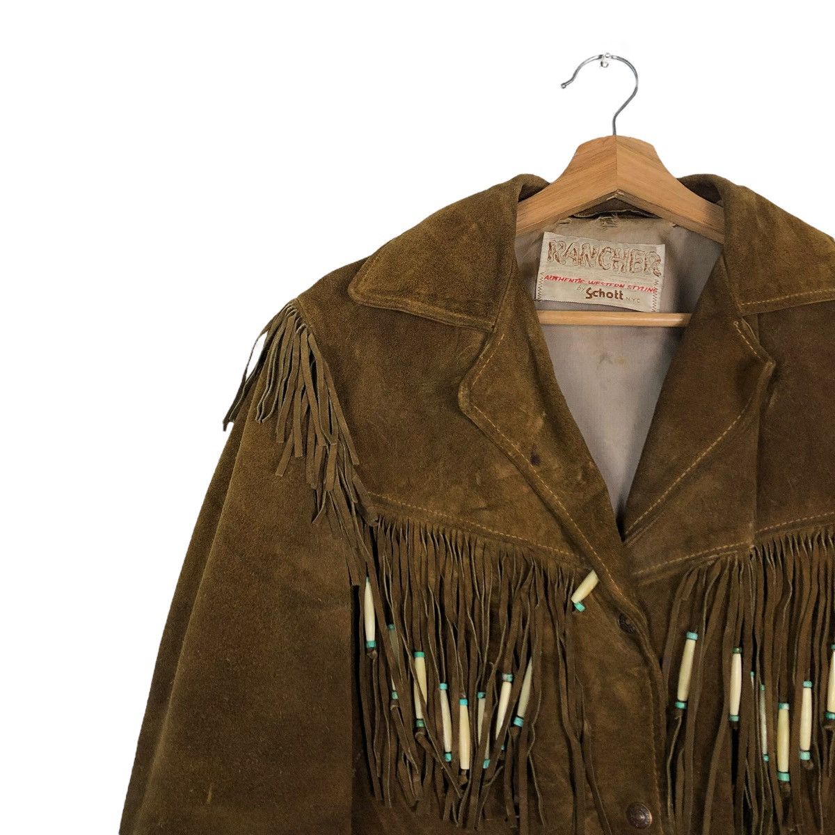 Schott 🔥VINTAGE 60’s SCHOTT RANCHER COWBOY WESTERN STYLING Size US M / EU 48-50 / 2 - 7 Thumbnail