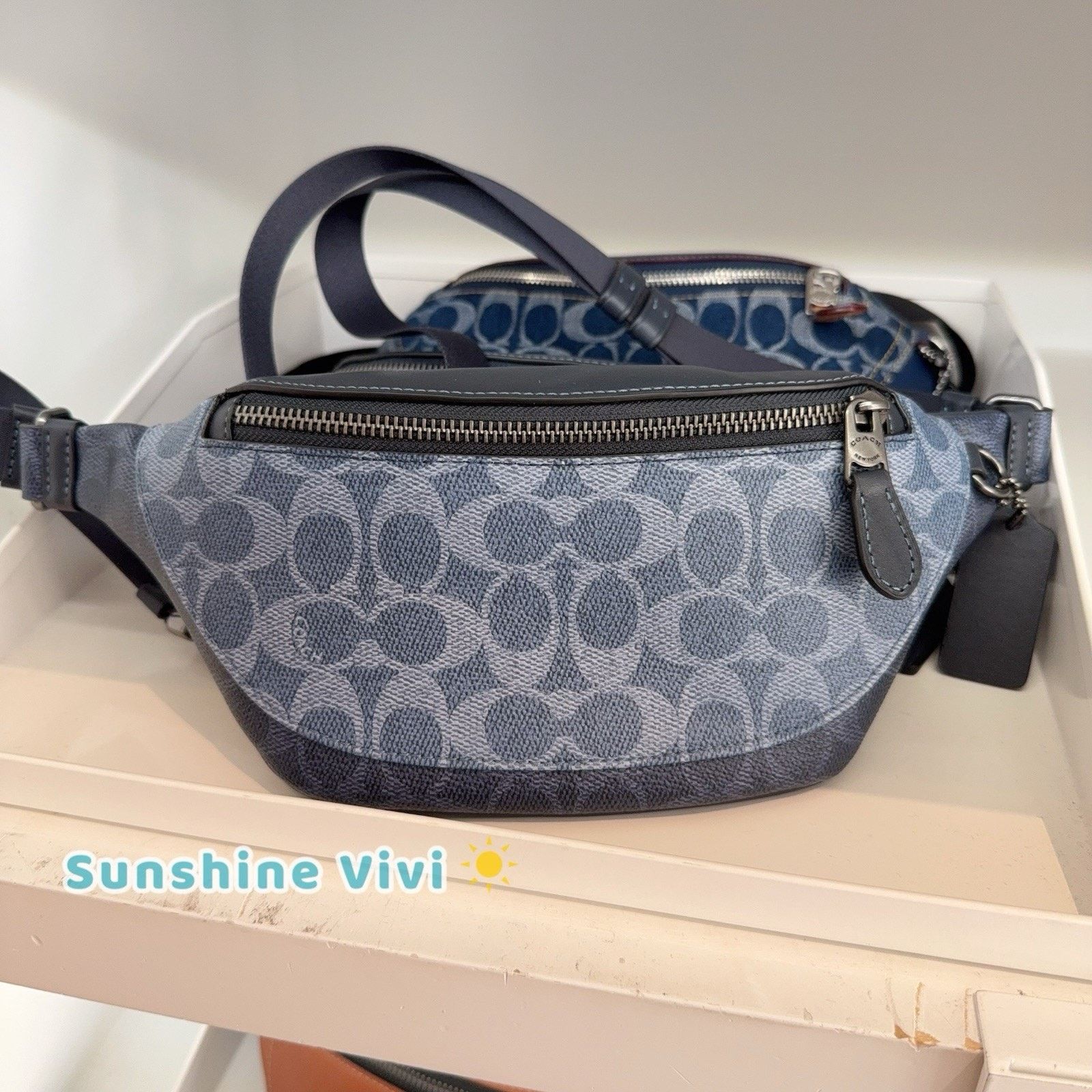 BAPE×COACH MINI TOP HANDLE SADDLE c4517_olrrj_a0