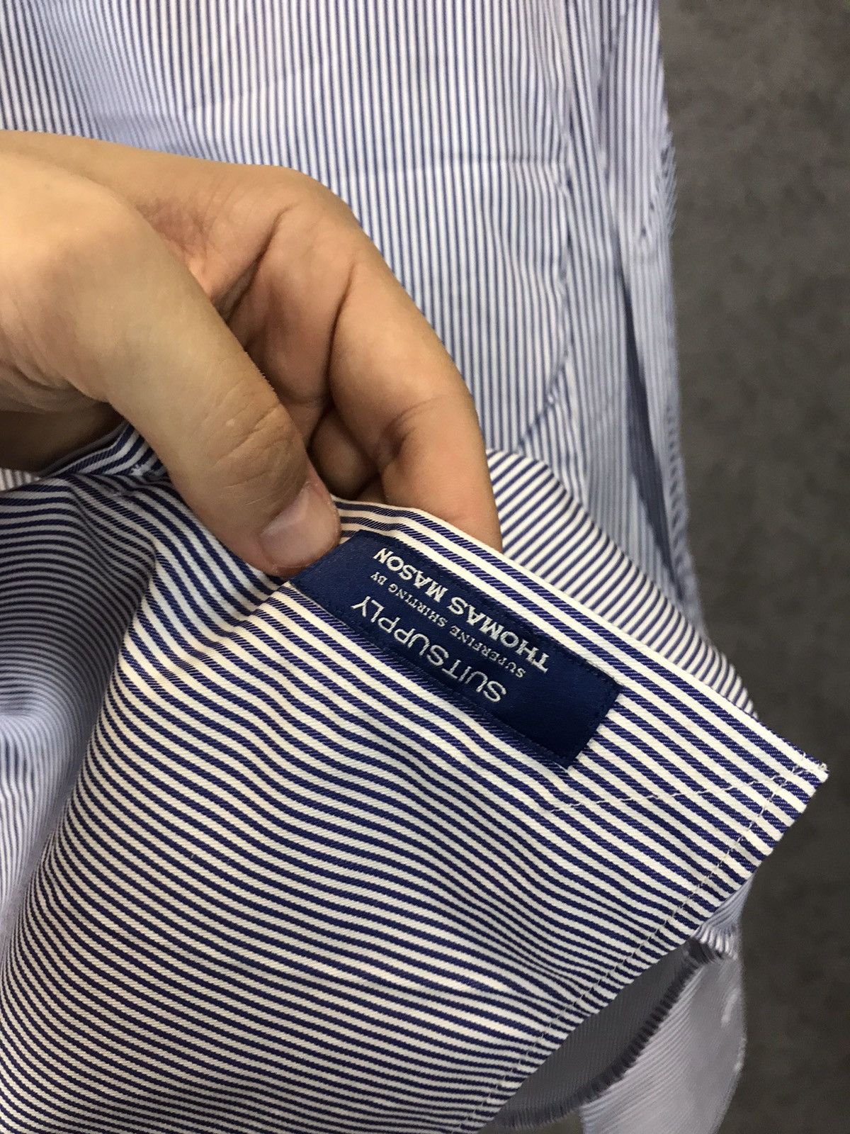 Suitsupply Suitsupply striped designer shirt Size US XS / EU 42 / 0 - 7 Thumbnail