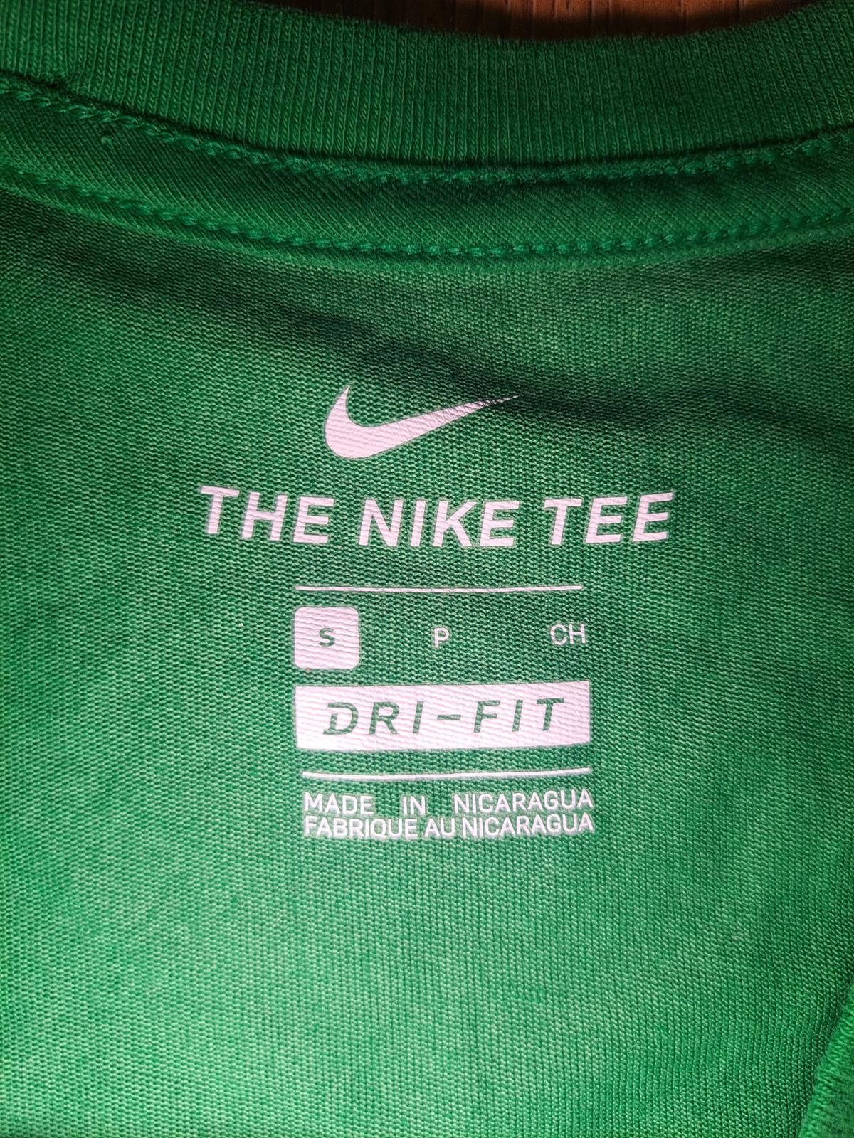Nike Nike Air Dri Fit Long Sleeve Shirt Mens Small Green Cotton Size US S / EU 44-46 / 1 - 2 Thumbnail