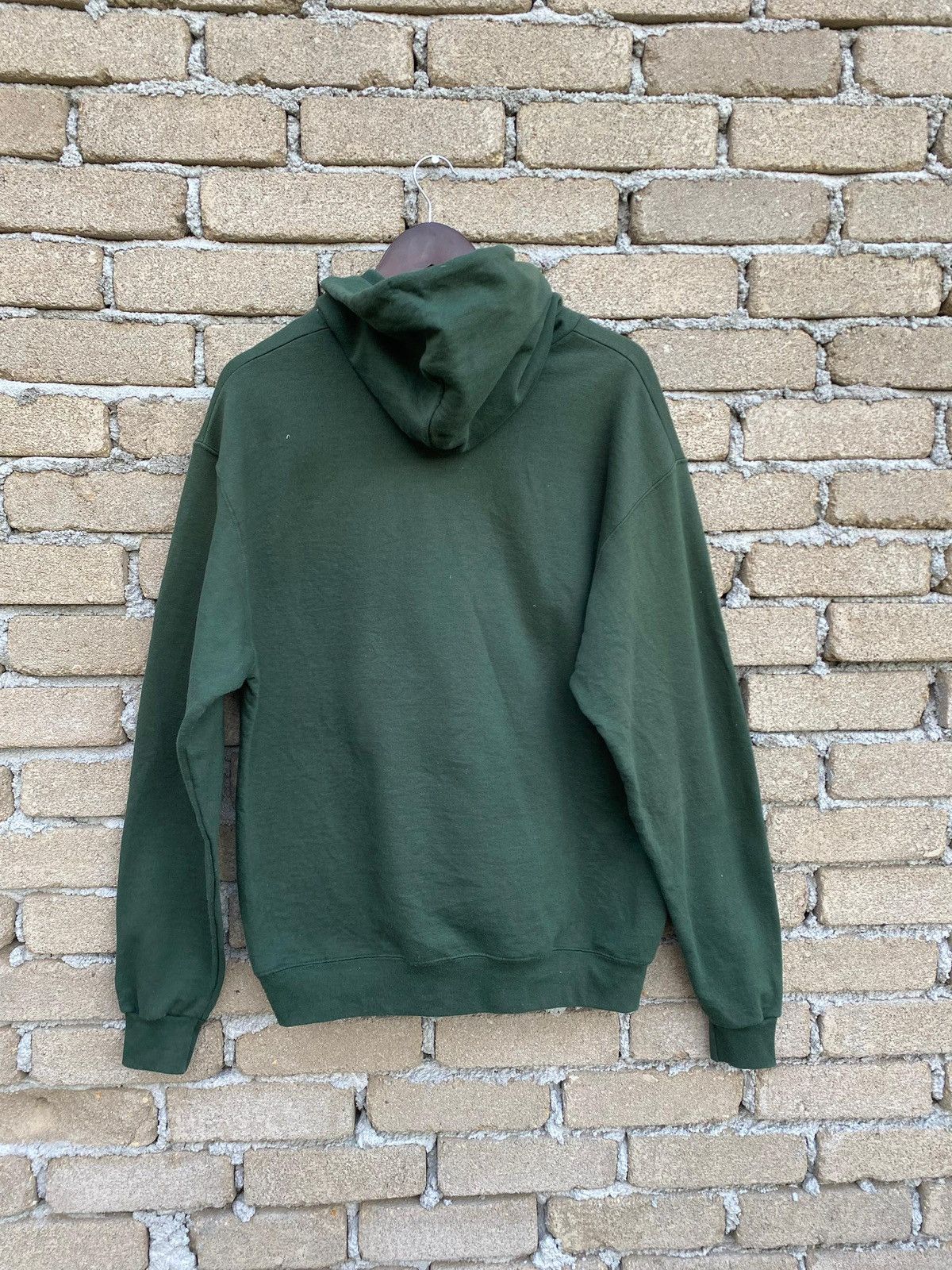 Champion Vintage Champion Hoodie Green Plain Pullover Size US L / EU 52-54 / 3 - 5 Thumbnail