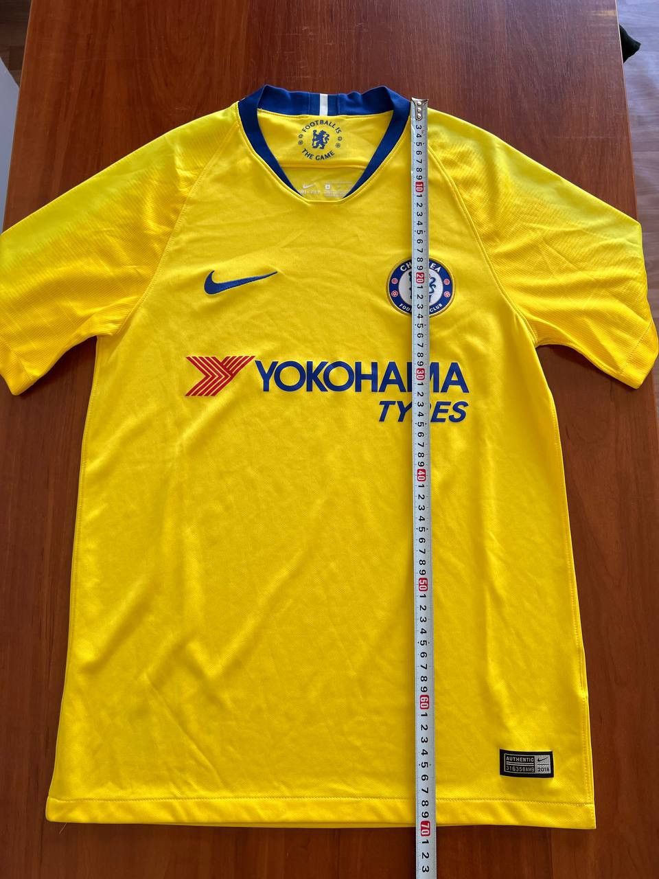 Nike 2018/19 CHELSEA FC AWAY SOCCER JERSEY FOOTBALL SHIRT NIKE S Size US S / EU 44-46 / 1 - 16 Thumbnail