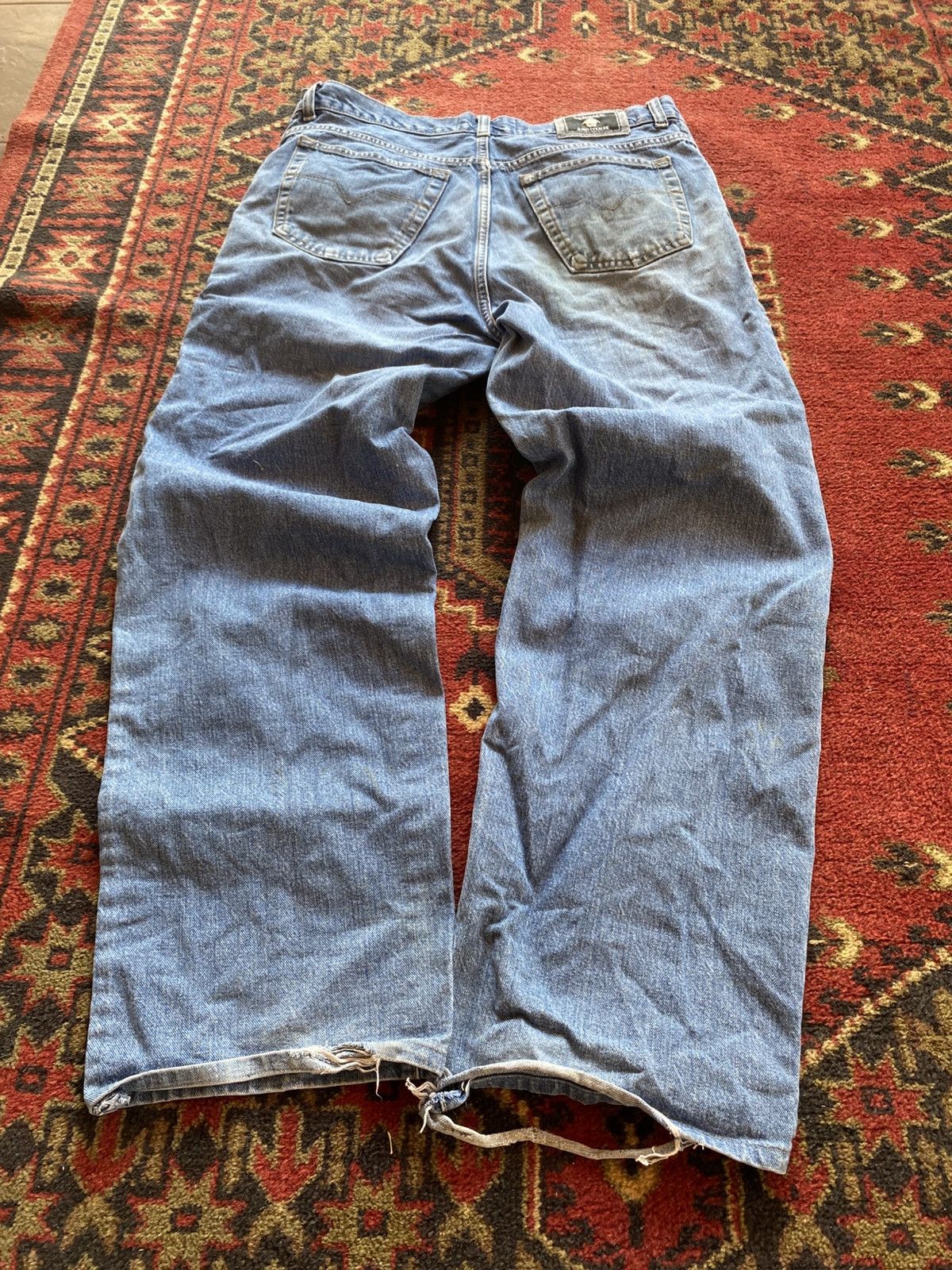 Versace Vintage Versace Jeans Distessed dirty Balenciaga Style Size US 38 / EU 54 - 18 Thumbnail