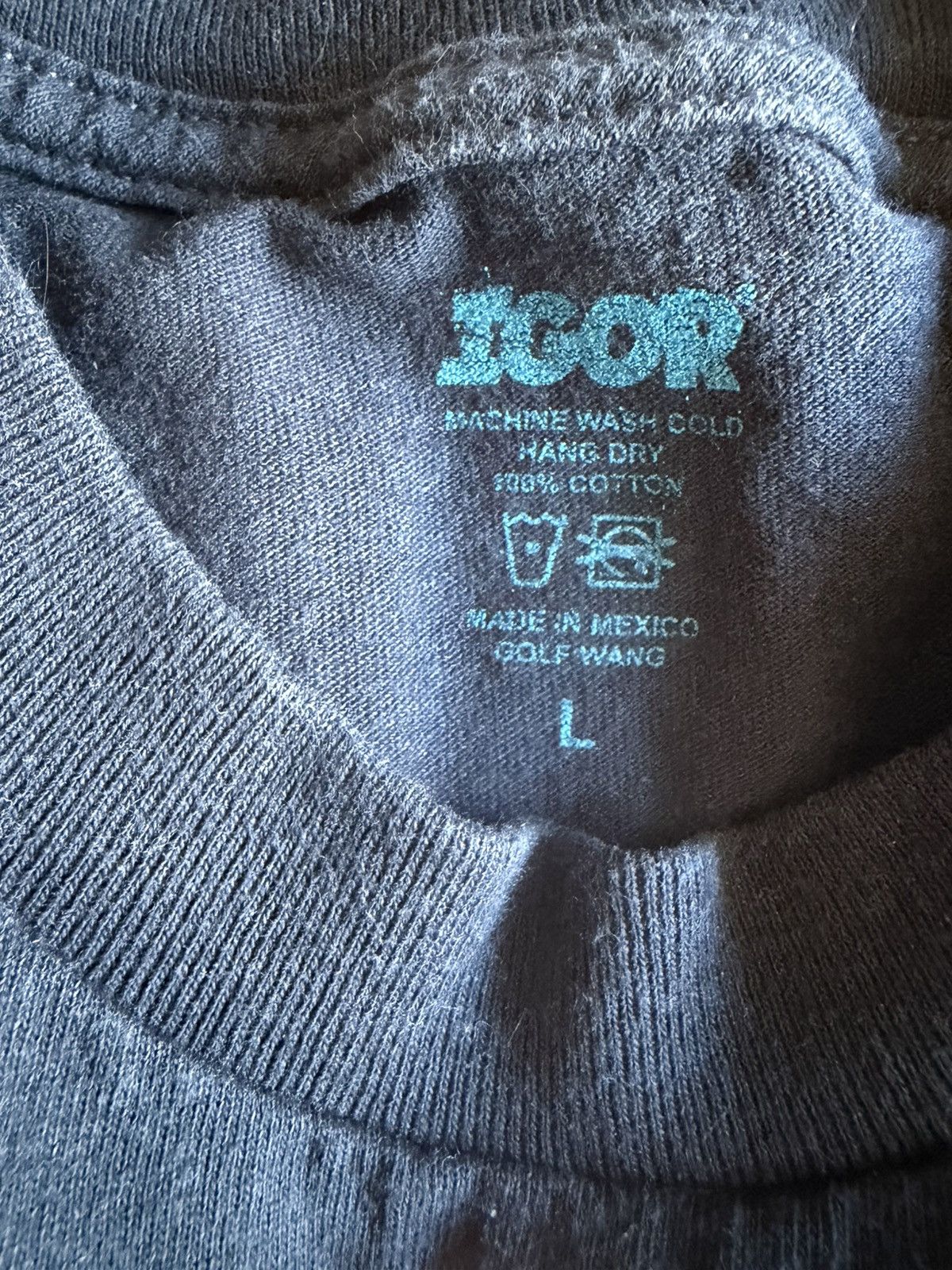 Golf Wang IGOR TOUR TEE I SEE THE LIGHT Size US L / EU 52-54 / 3 - 3 Thumbnail