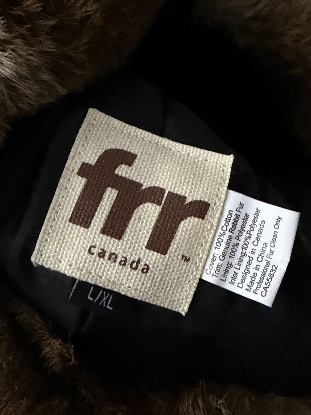 Realtree Rabbit Fur Earflap Hat Ushanka Camo Tree Y2K FRR Canada Rare Size ONE SIZE - 9 Thumbnail
