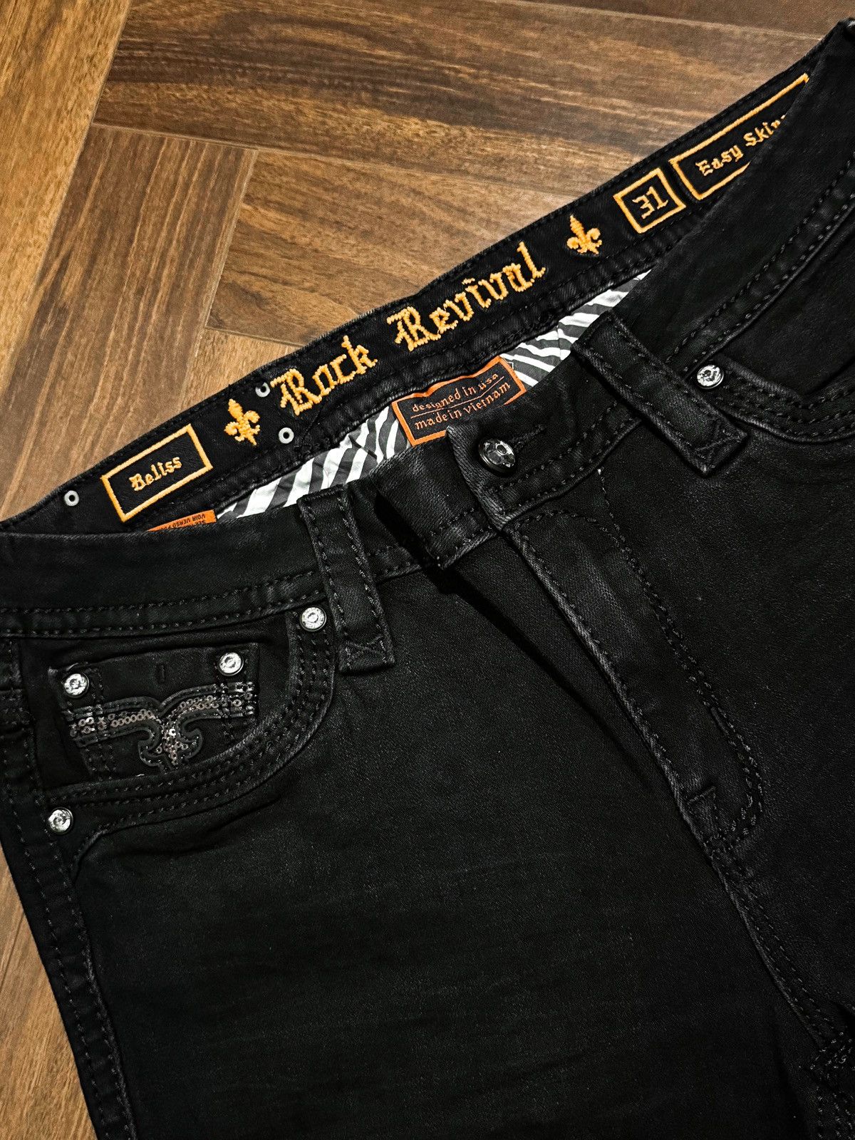 Rock Revival Rock Revival Easy Skinny Jeans Size 31" - 5 Thumbnail