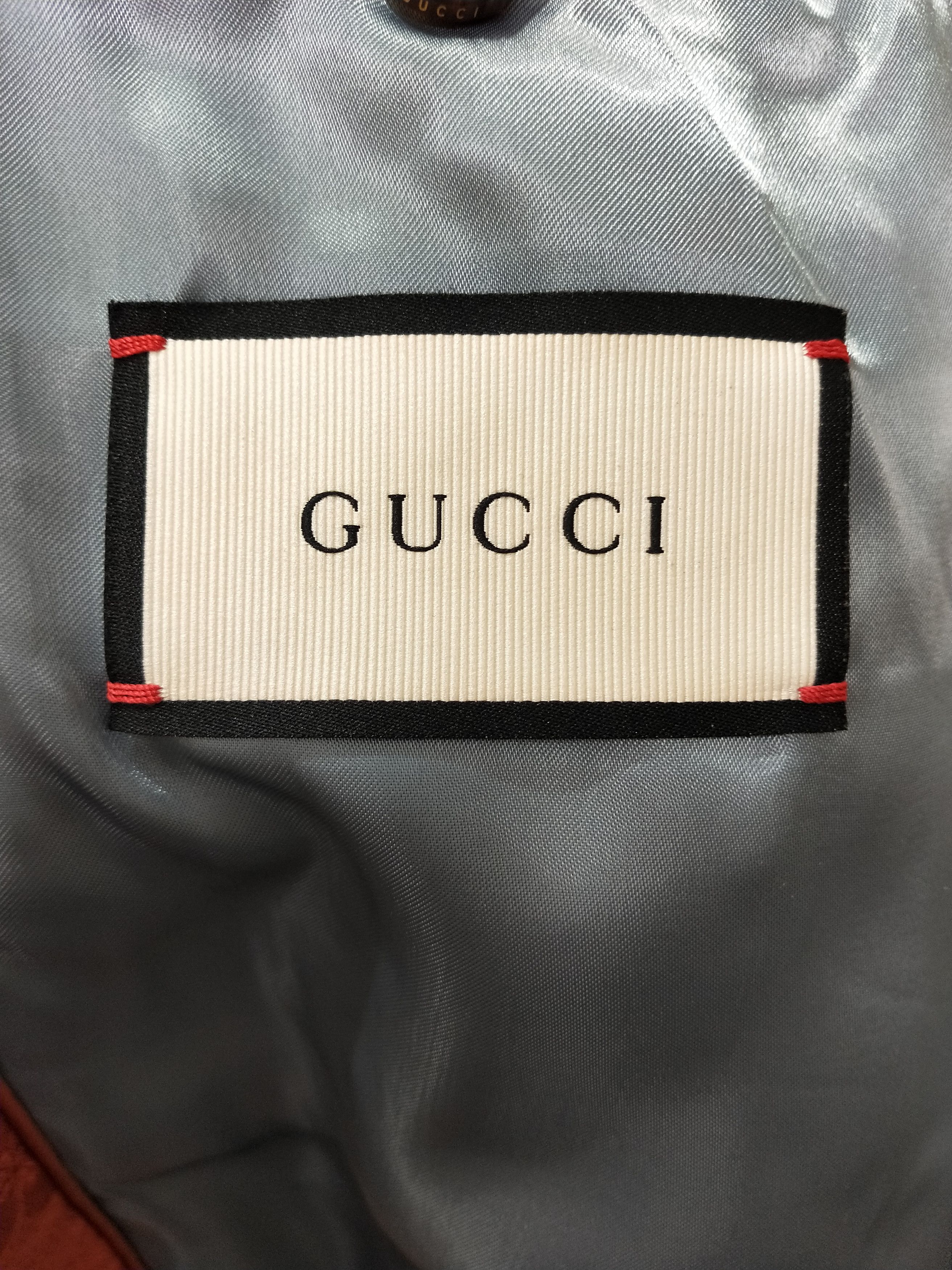 Gucci Floral Embroidered Bomber Jacket Size US M / EU 48-50 / 2 - 6 Thumbnail