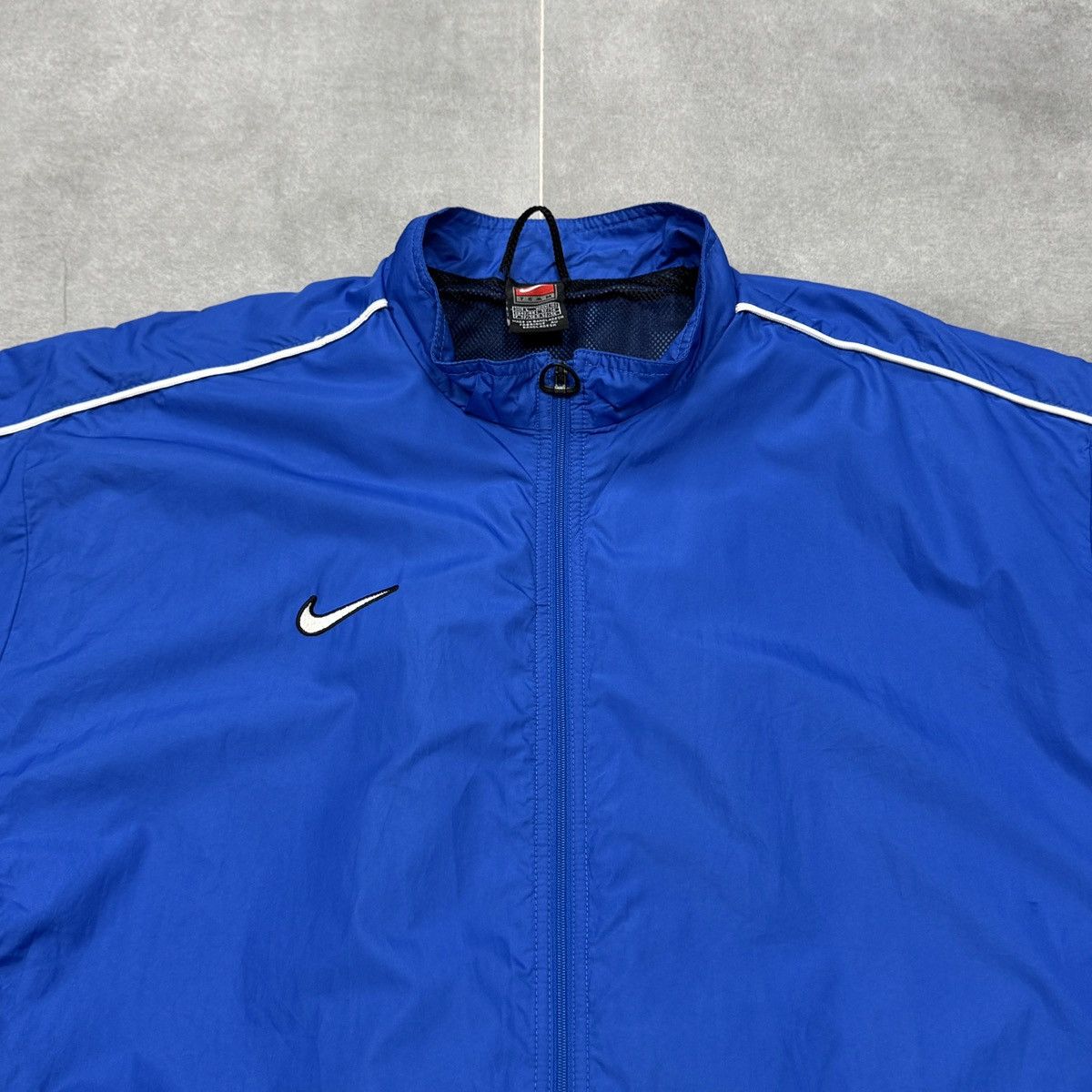 Nike × Vintage Vintage Nike Team Embroidered Logo Swoosh Track Jacket Size US L / EU 52-54 / 3 - 10 Thumbnail